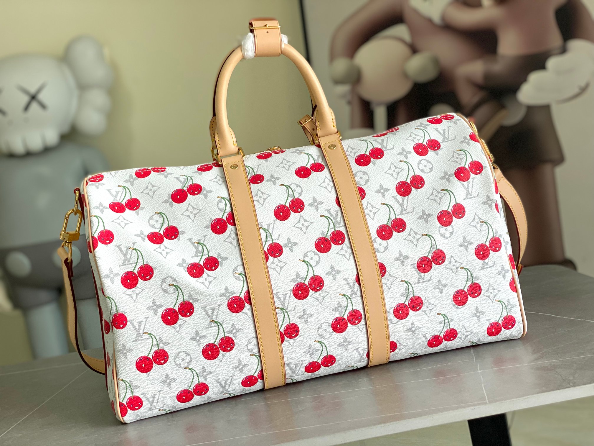 Louis Vuitton Keepall Bandouliere 45 Travel Bag - Image 3