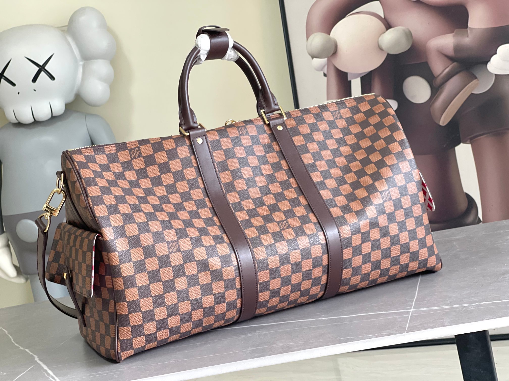 Louis Vuitton Keepall 50 Travel Bag - Image 3