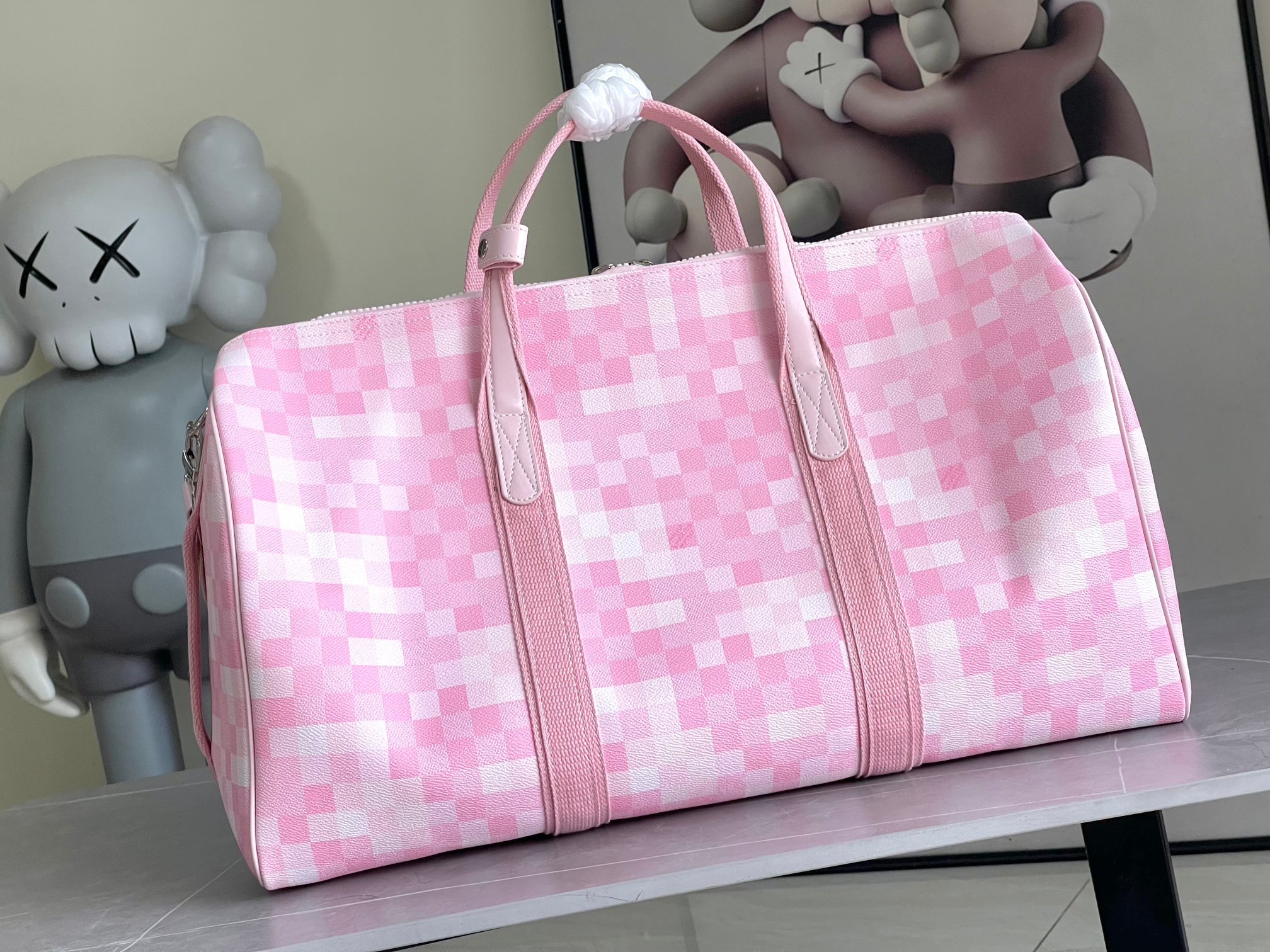 Louis Vuitton Basketball Keepall 55 Travel Bag - Image 3