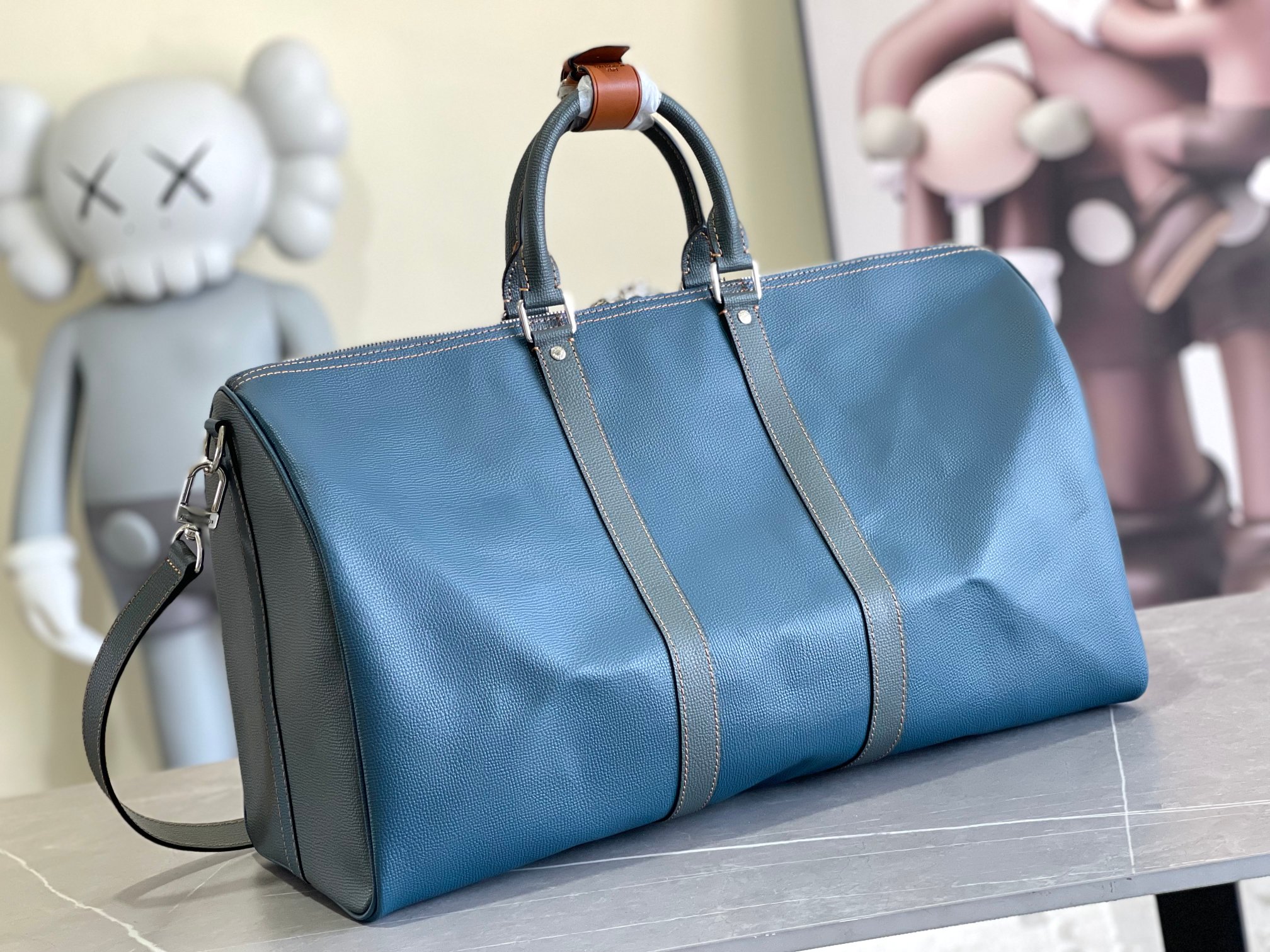 Louis Vuitton Keepall Bandouliere 50 Travel Bag - Image 3