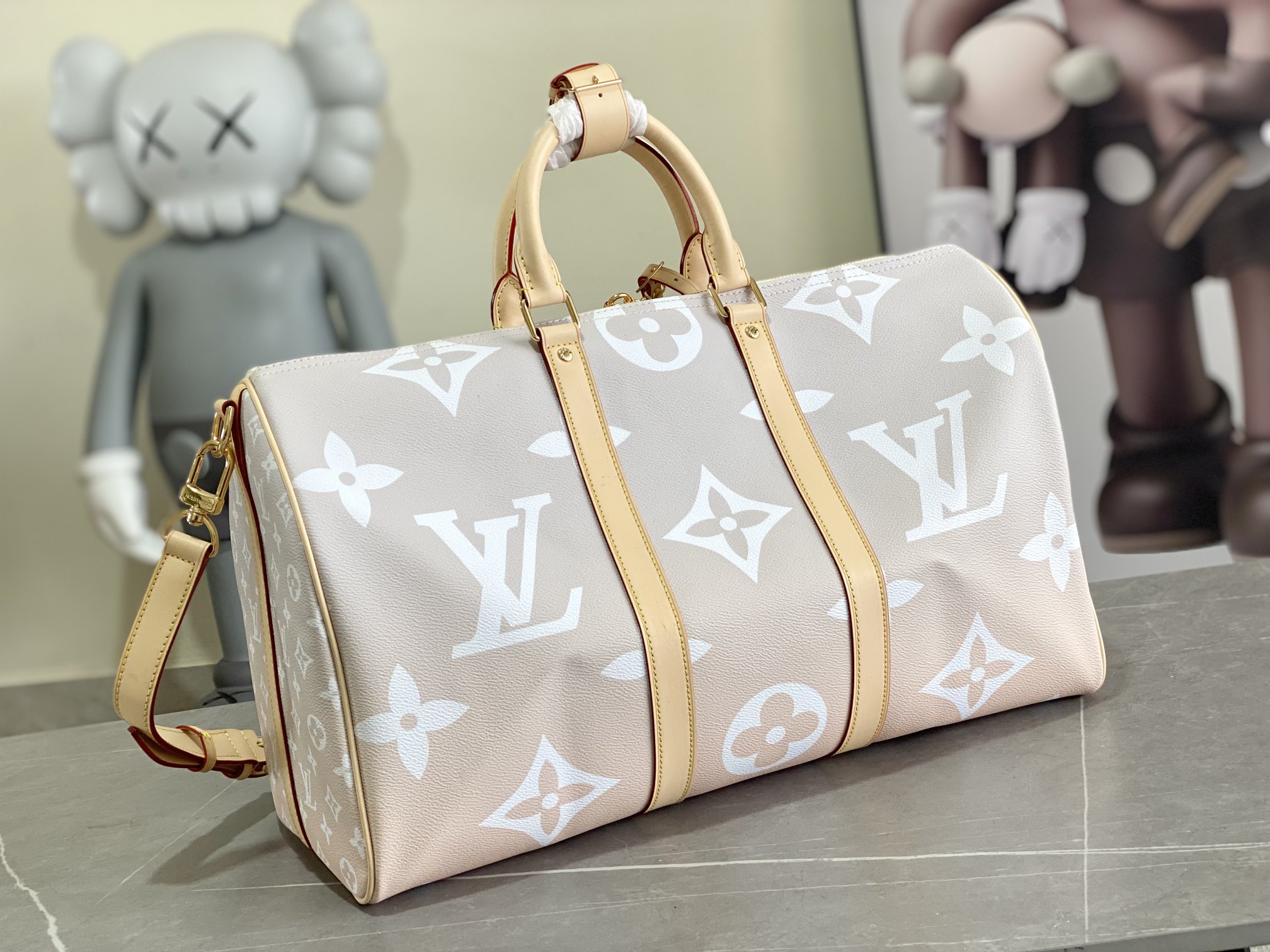Louis Vuitton Keepall 45 Travel Bag - Image 3