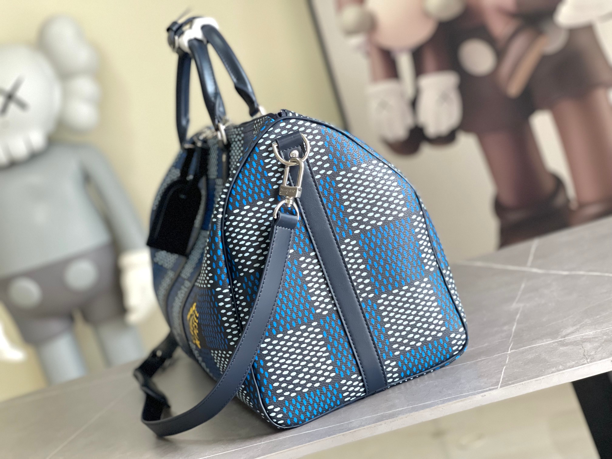 Louis Vuitton Keepall Bandouliere 50 Travel Bag - Image 3