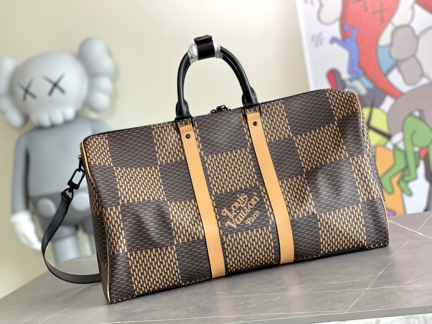 Louis Vuitton Keepall Bandouliere 50 Travel Bag - Image 3