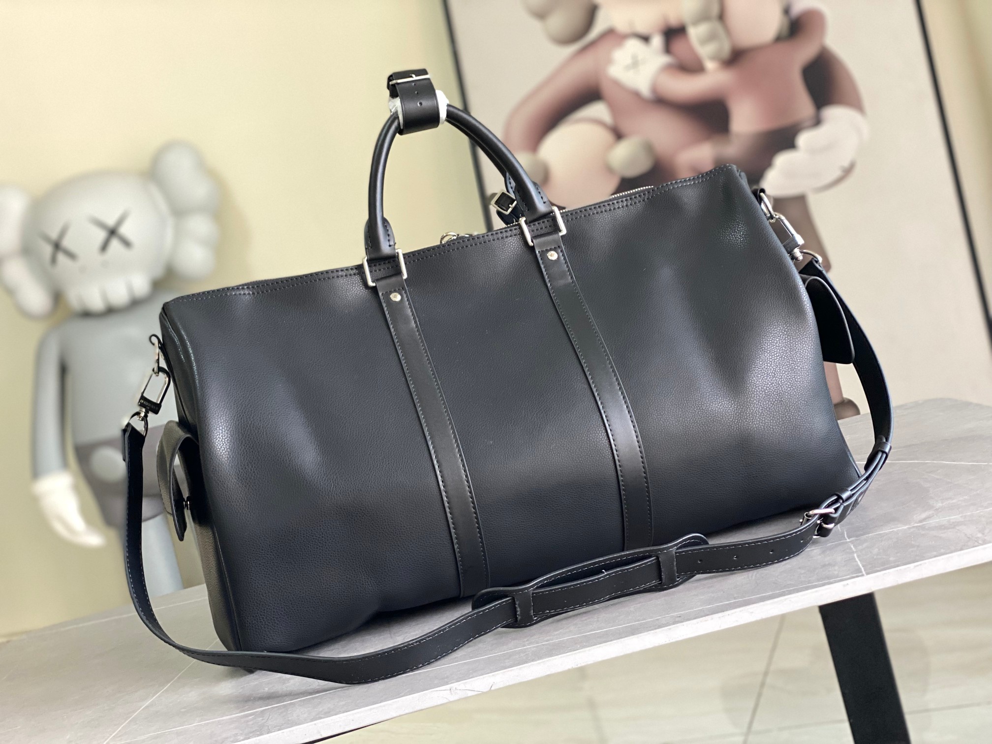 Louis Vuitton Keepall Bandouliere 50 Travel Bag - Image 3