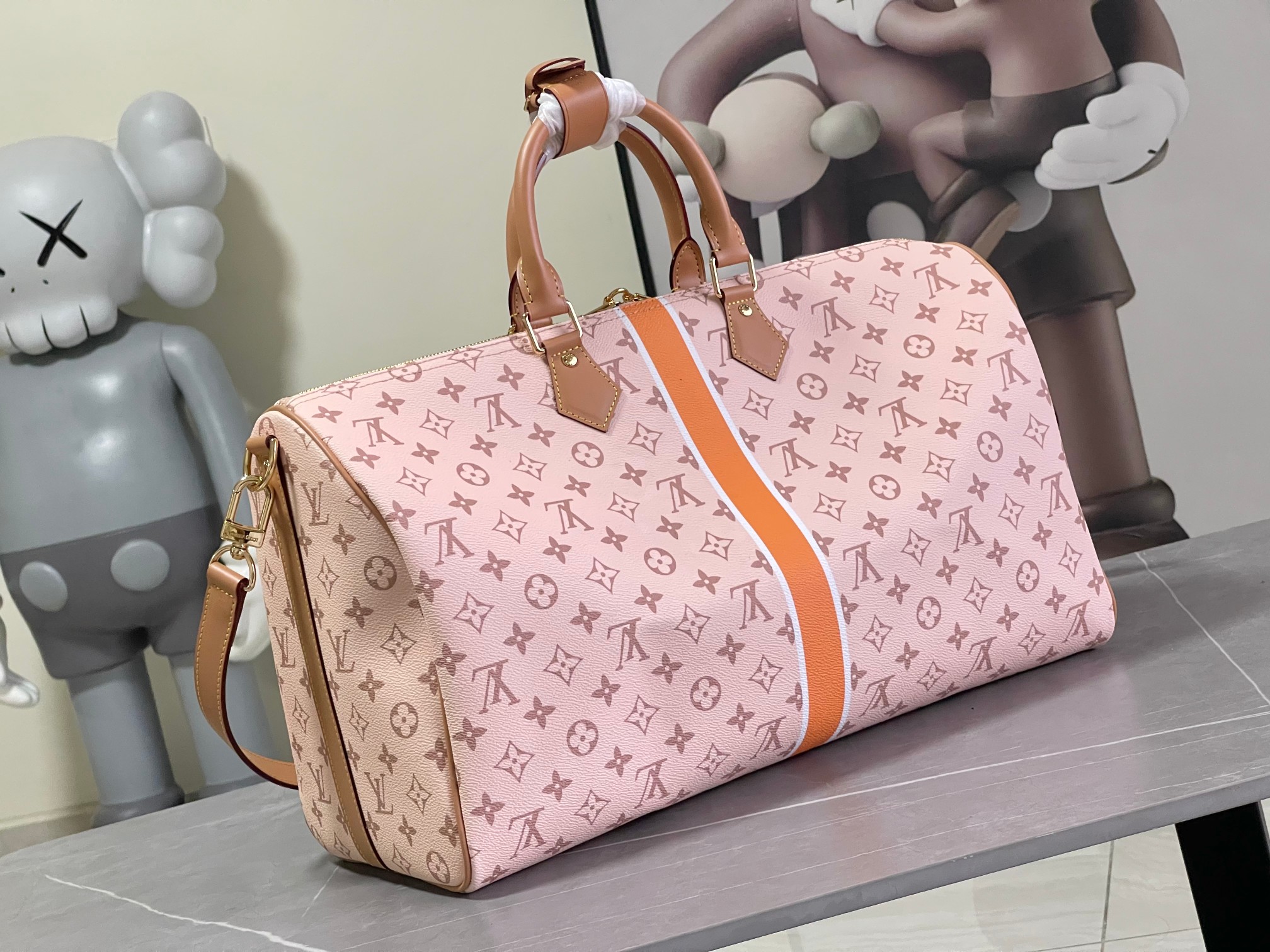 Louis Vuitton Keepall Bandouliere 45 Travel Bag - Image 3