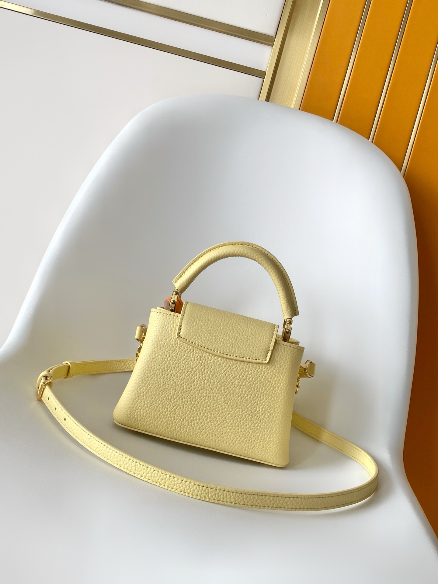 Louis Vuitton Capucines East West Mini Handbag - Image 3