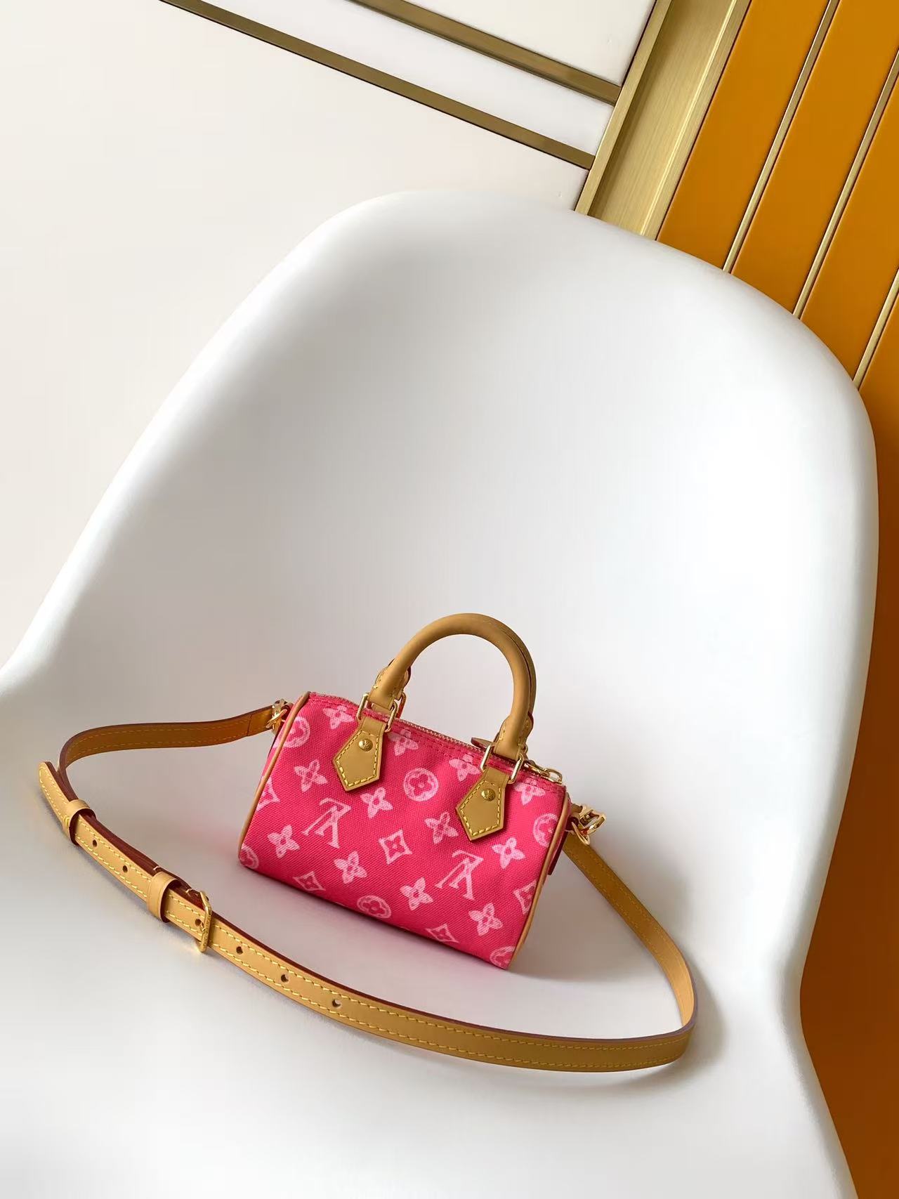 Louis Vuitton Nano Speedy Monogram Handbag M28323 / M28322 - Image 3