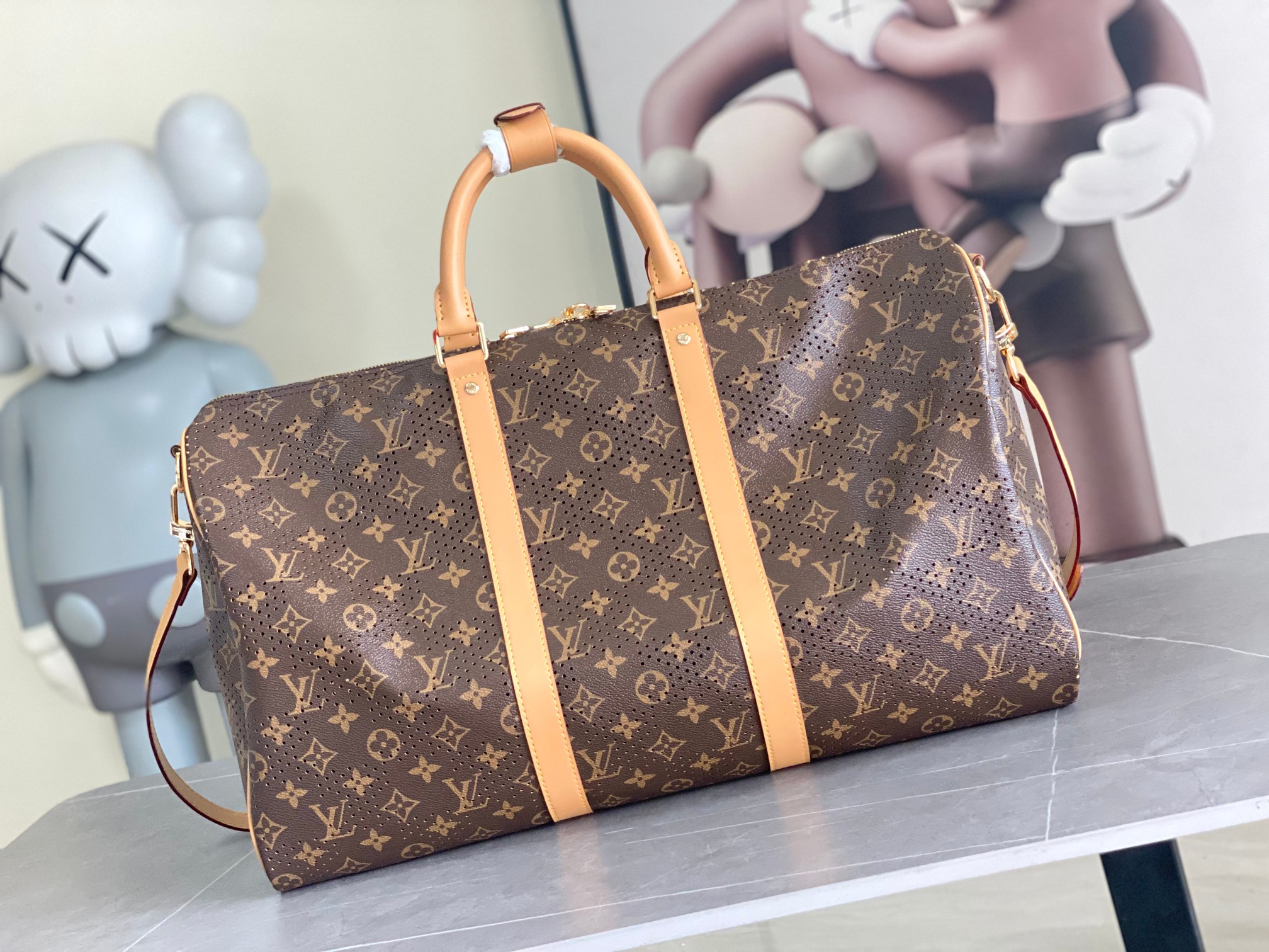 Louis Vuitton Keepall Bandouliere 50 Travel Bag M29163 - Image 3