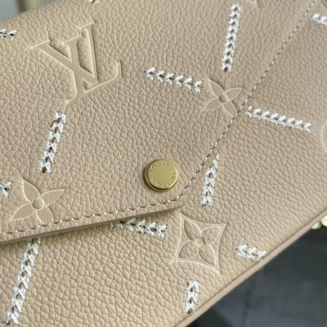 Louis Vuitton Felicie Pochette M29482 in Brown - Image 3