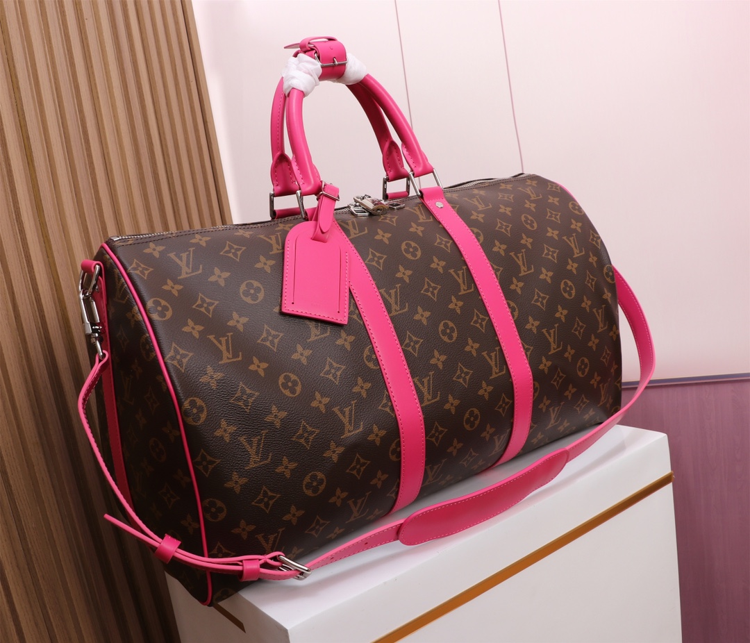 Louis Vuitton Keepall Bandouliere 50 Travel Bag - Image 3