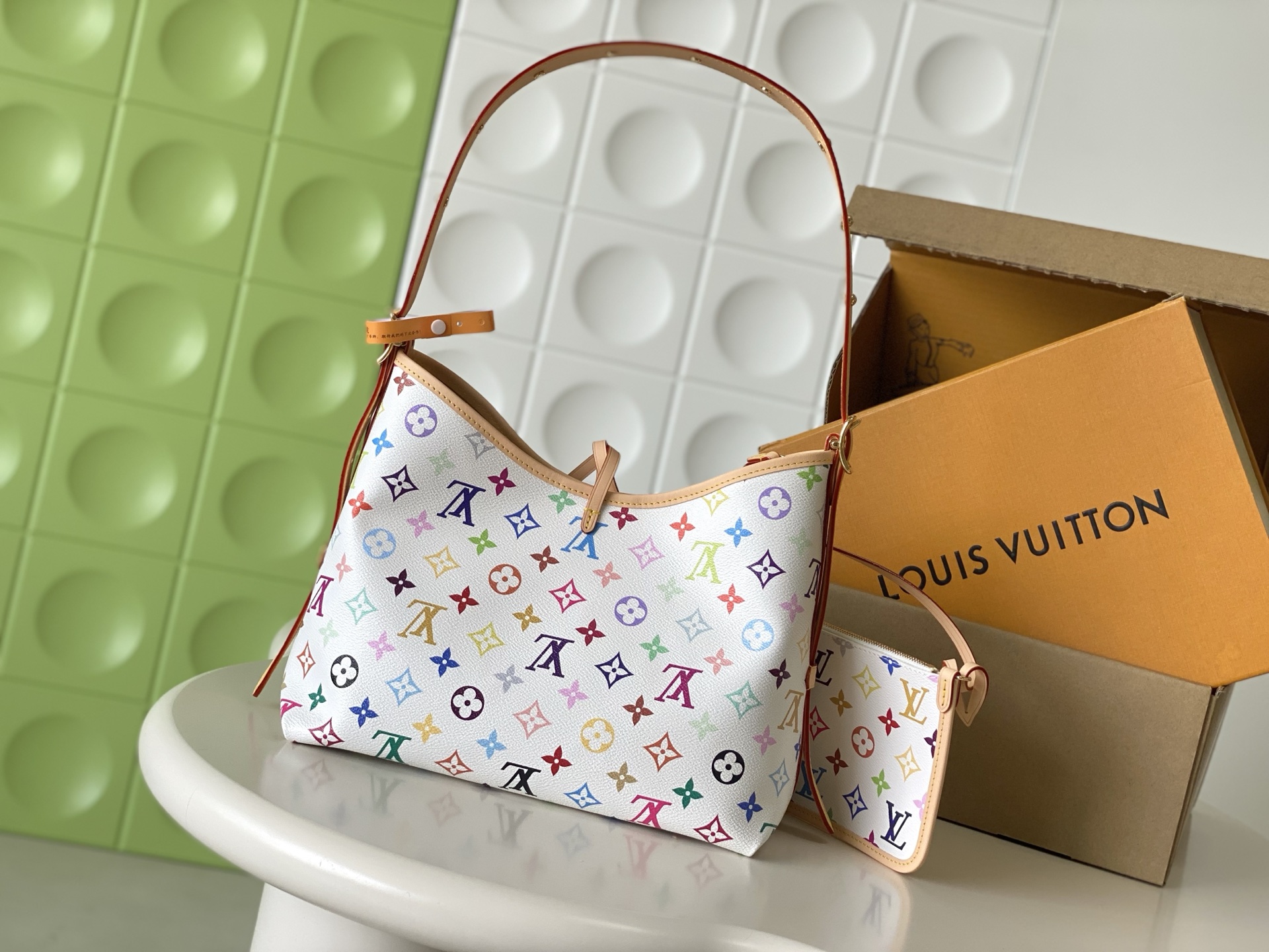Louis Vuitton CarryAll Small Monogram Canvas Crossbody Bag M13661 - Image 3