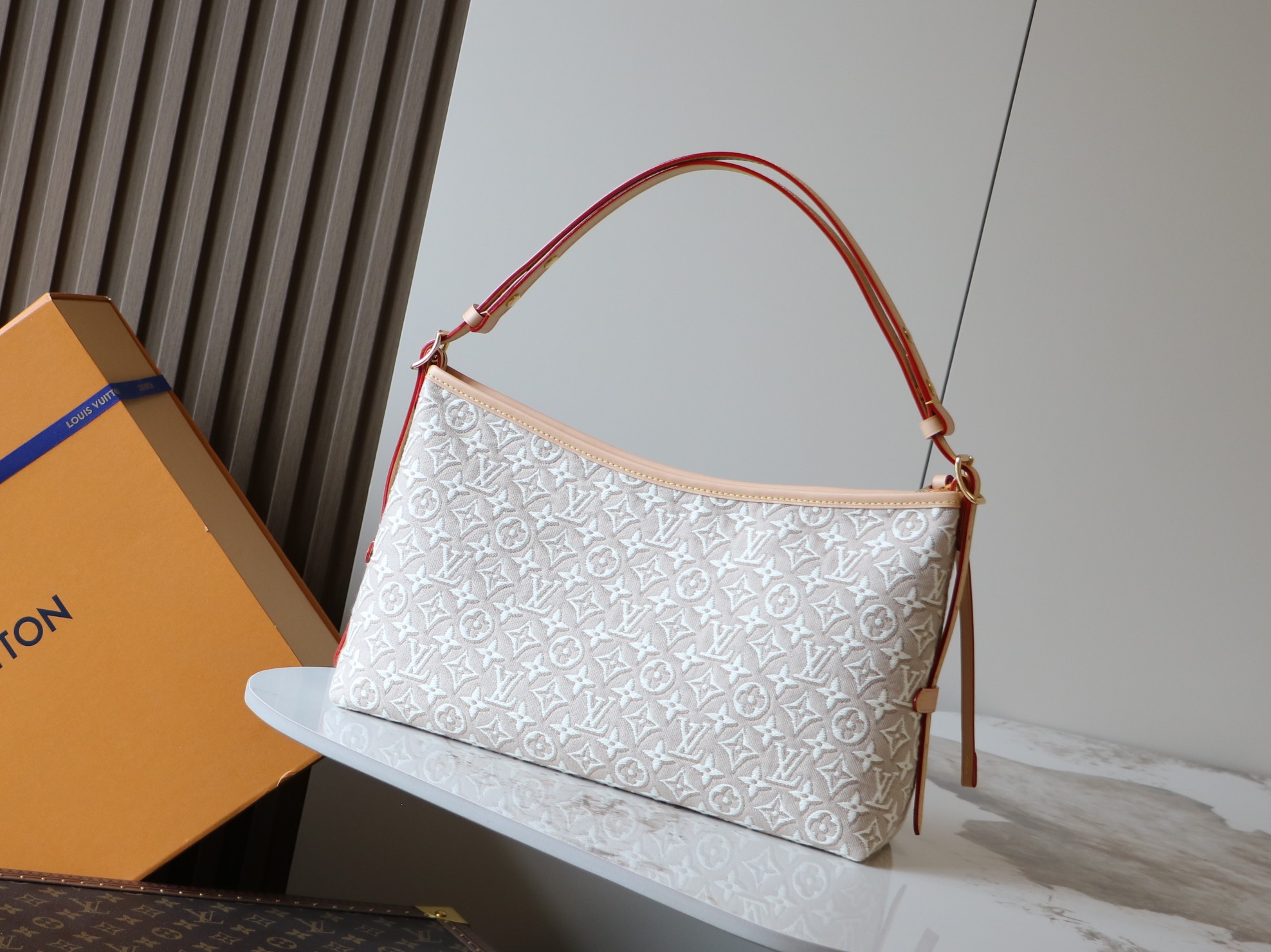 Louis Vuitton CarryAll EastWest Monogram Canvas Handbag M2A136 - Image 3