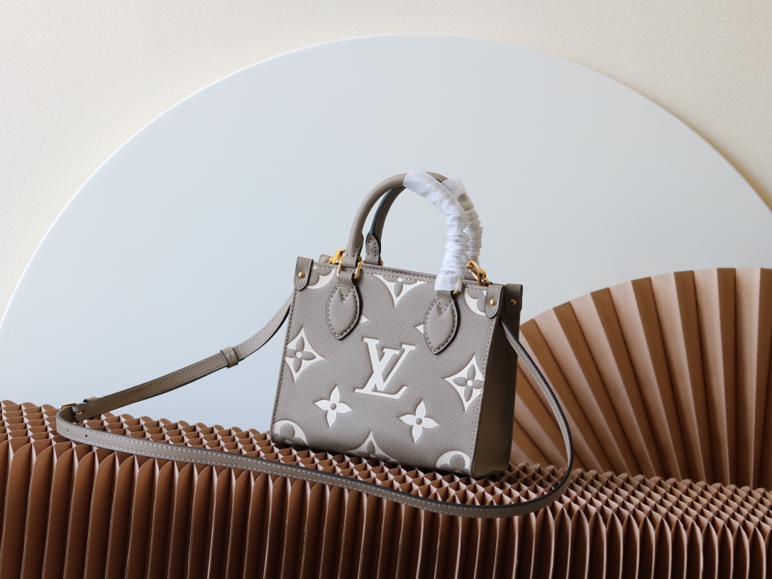 Louis Vuitton OnTheGo BB Handbag in Monogram Empreinte Leather - Image 3