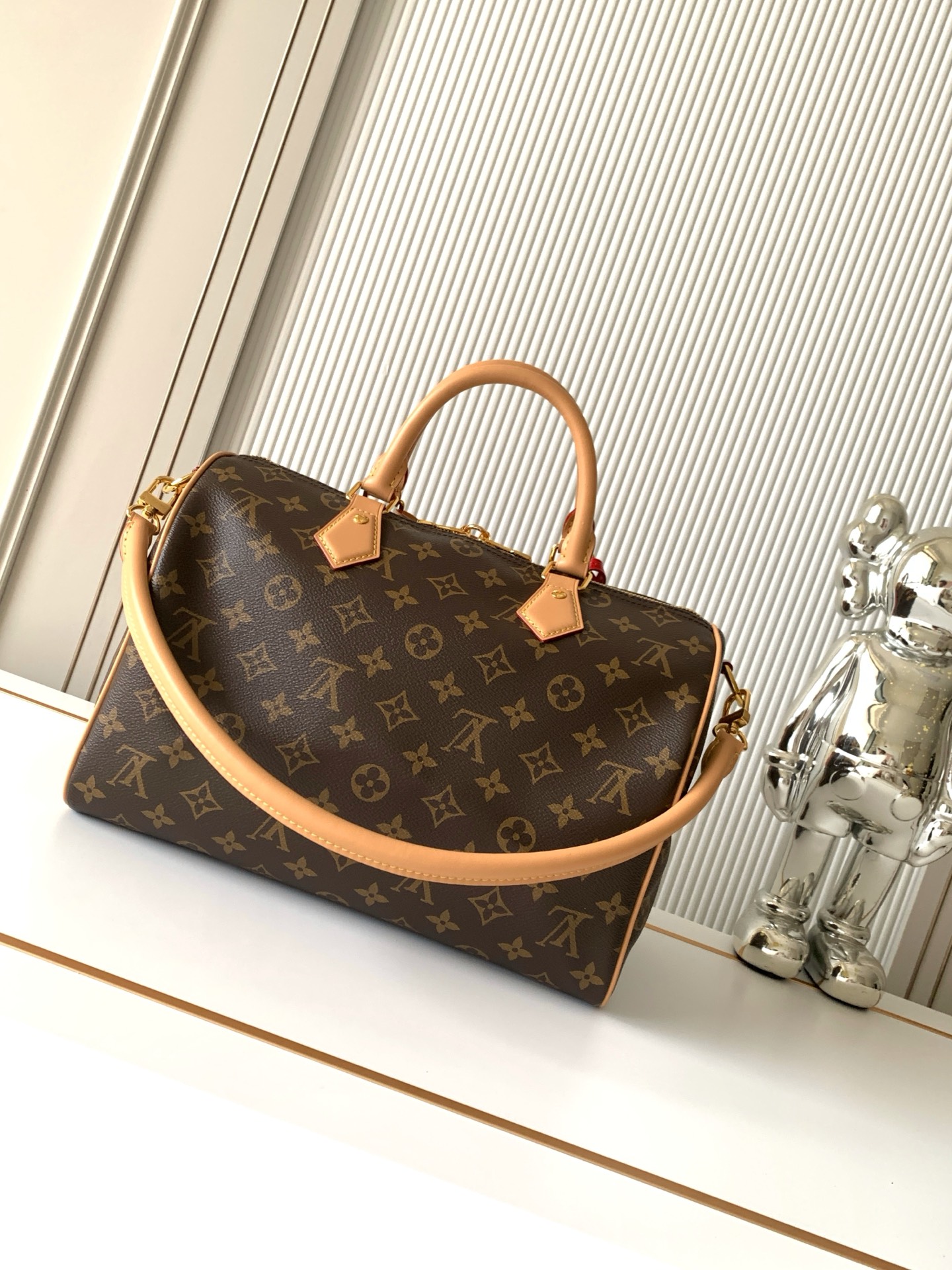 Louis Vuitton Speedy Soft 30 Crafty Monogram Handbag - Image 3