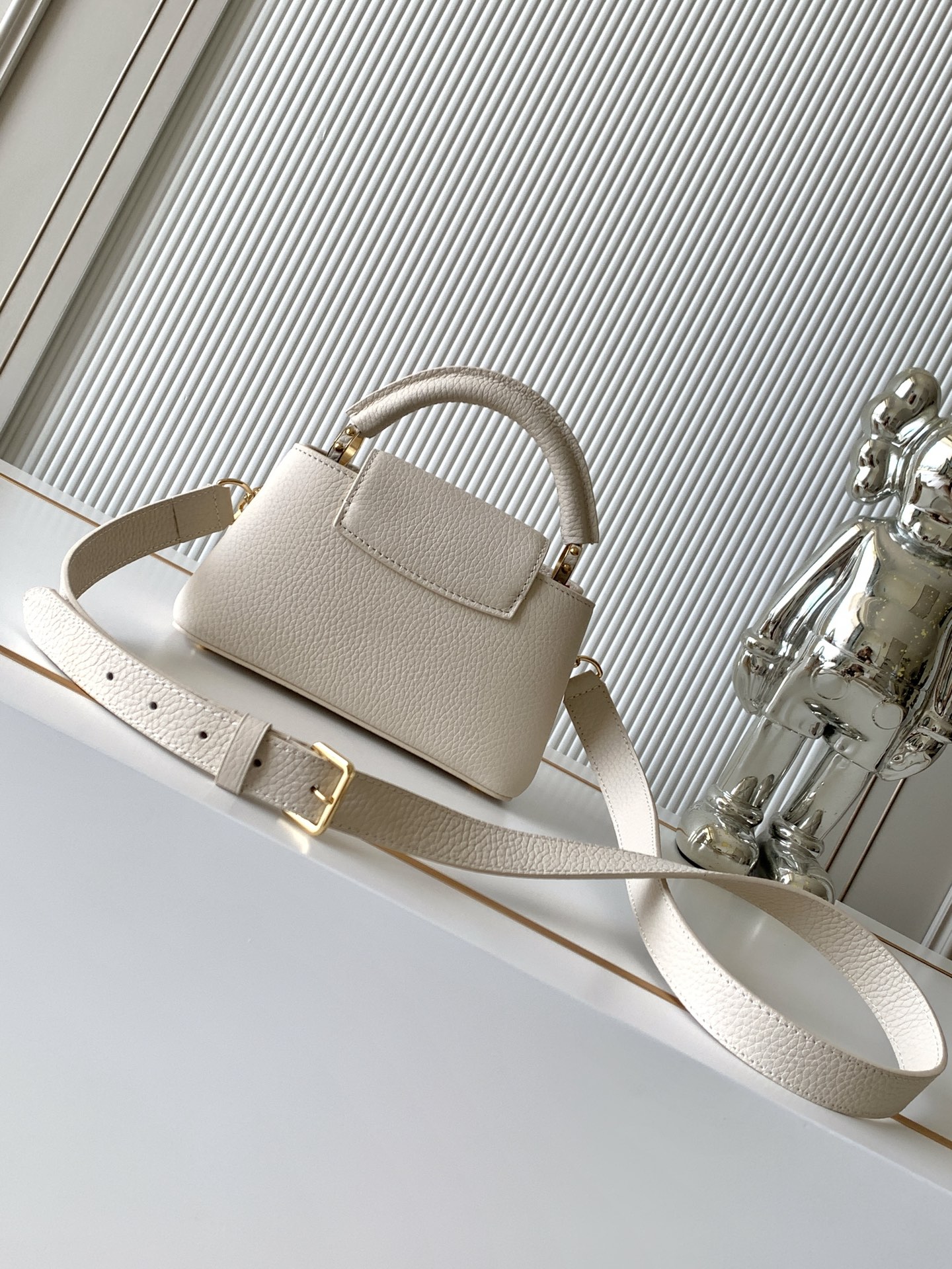 Louis Vuitton Capucines East West Mini Handbag, Harmony Series, Model M14393 - Image 3