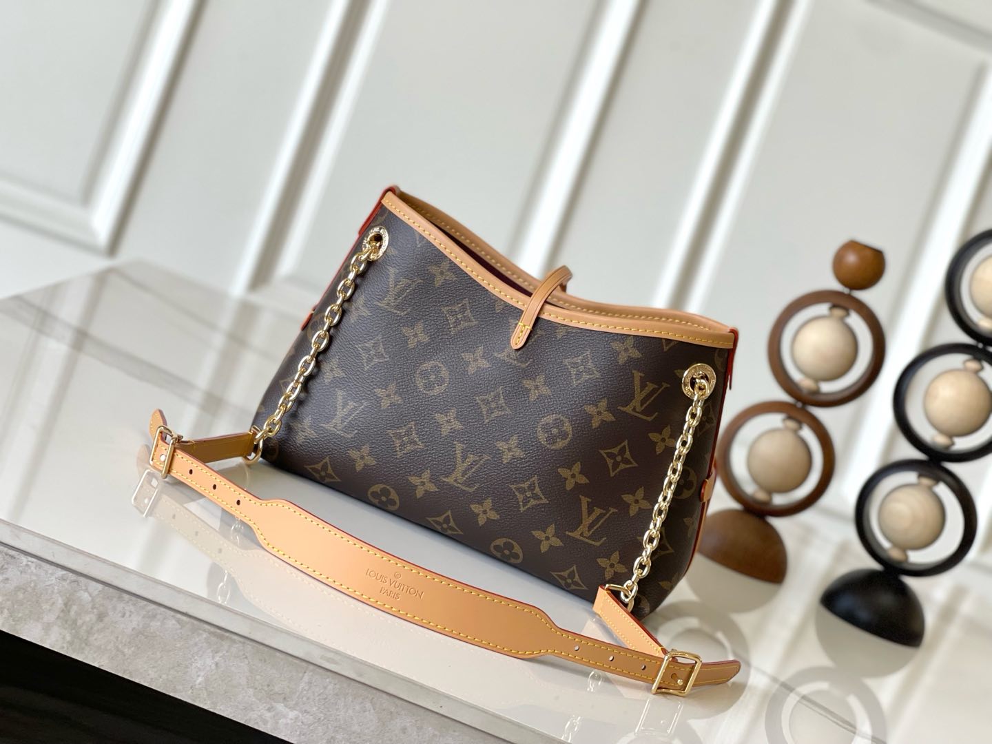 Louis Vuitton CarryAll BB M13014 Monogram Handbag - Image 3