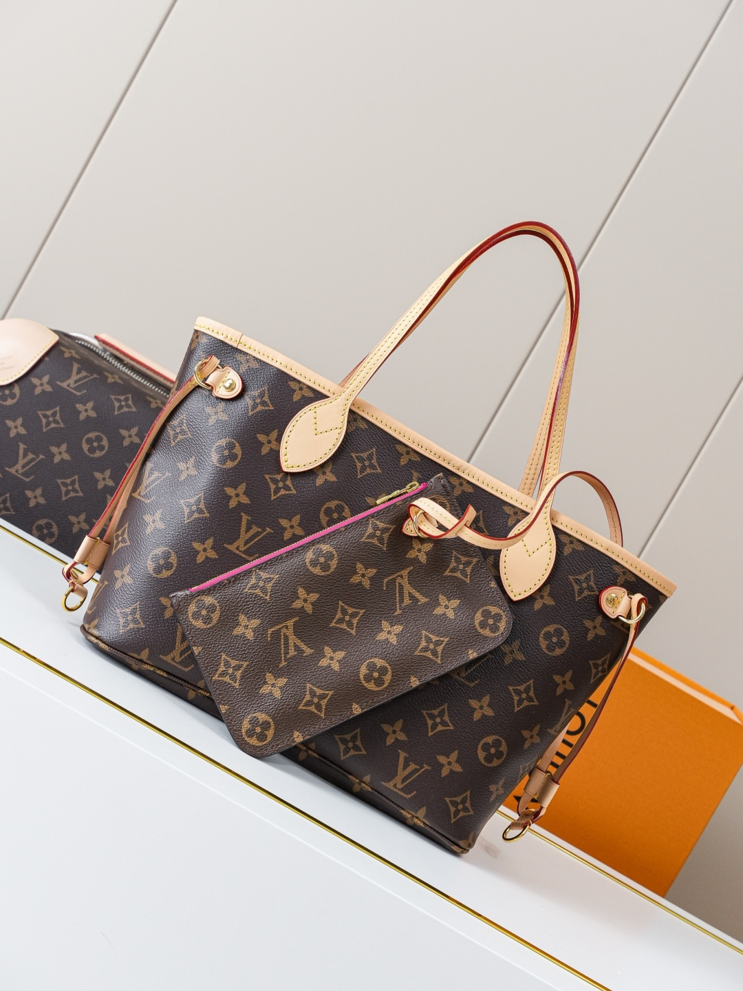 Louis Vuitton Neverfull Small Monogram Tote Bag M41000 - Image 3