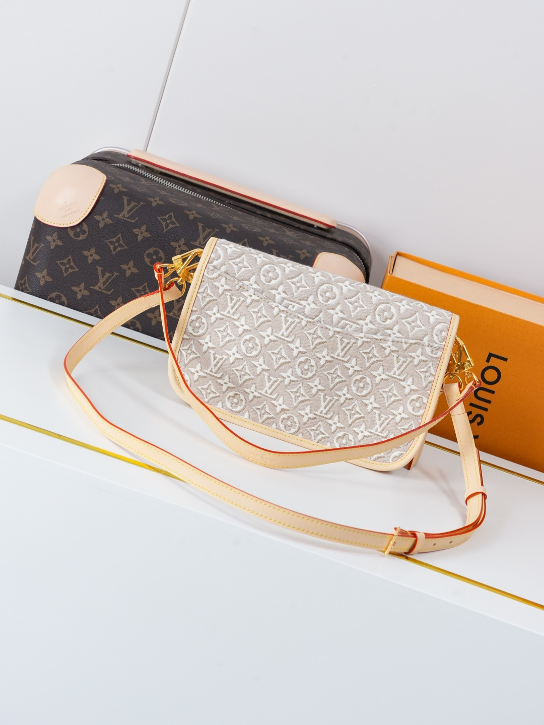 Louis Vuitton Diane Monogram Emblème Shoulder Bag - Image 3