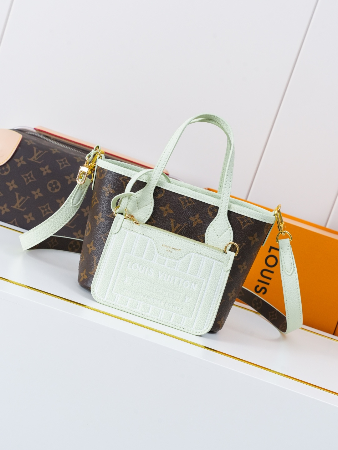 Louis Vuitton Neverfull Inside Out BB Handbag - Image 3