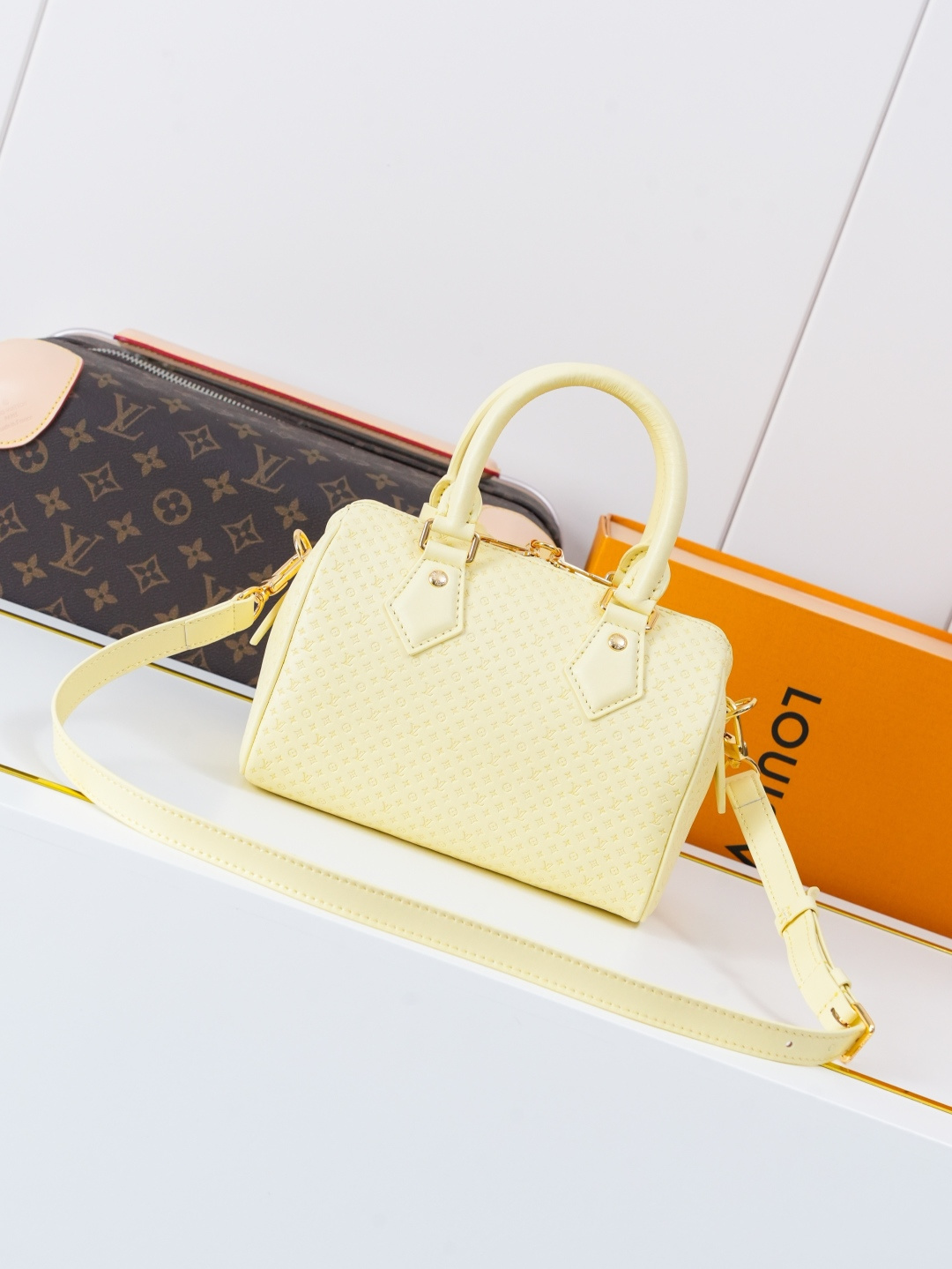 Speedy Bandoulière 20 Minigram Resort Handbag - Image 3