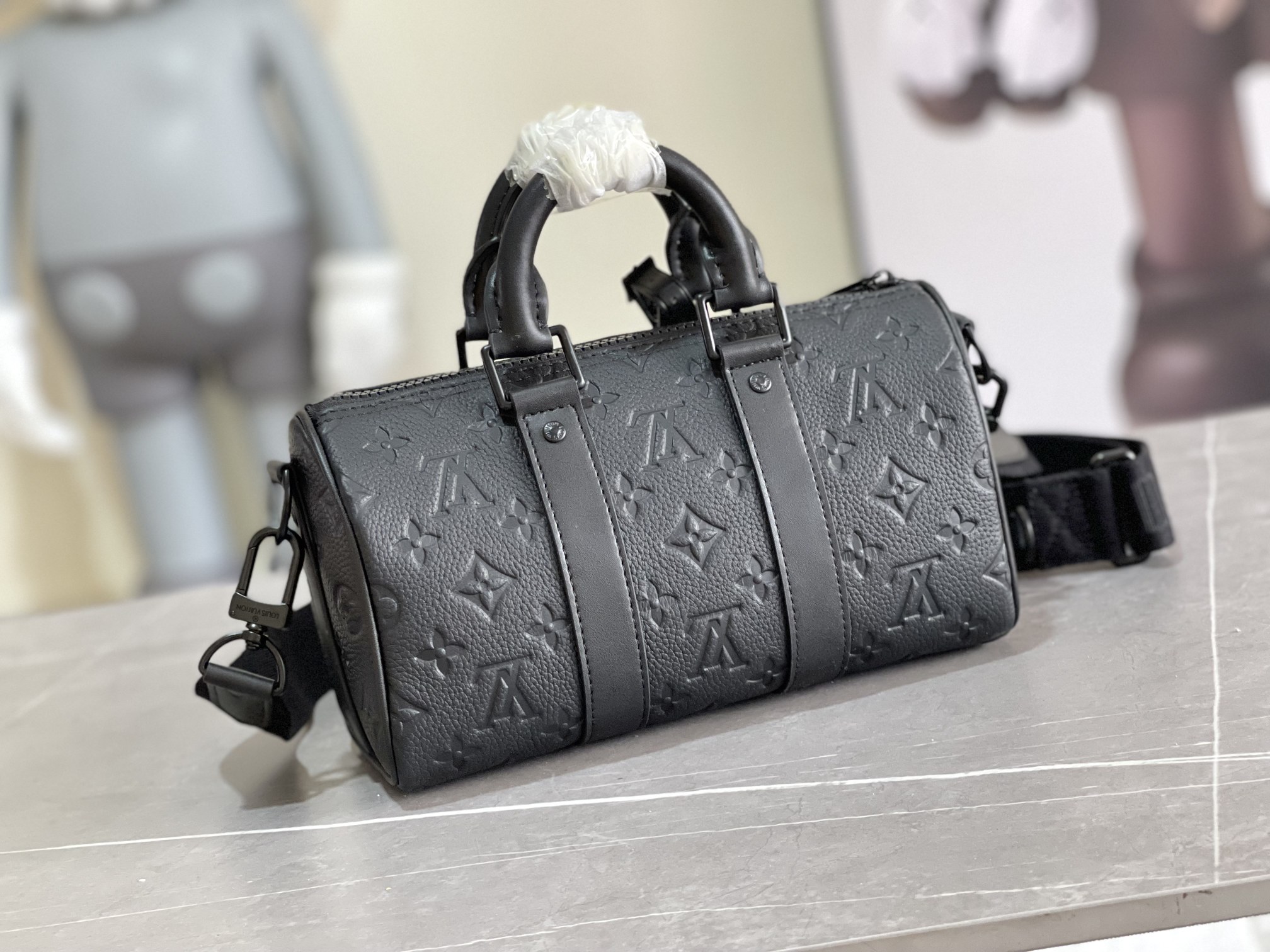Louis Vuitton Keepall M20900 Monogram Macassar Travel Bag - Image 3
