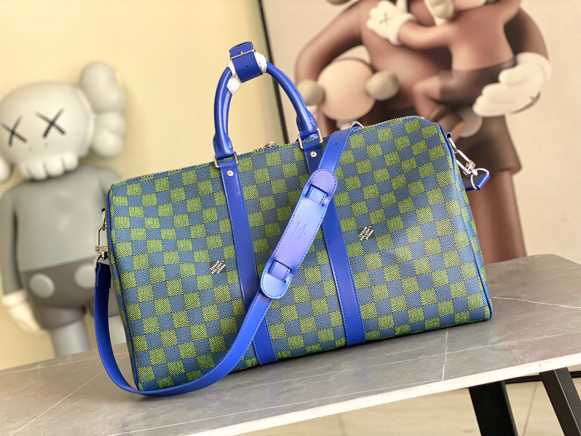 Louis Vuitton Keepall 45 Damier Graphite Travel Bag - Image 3