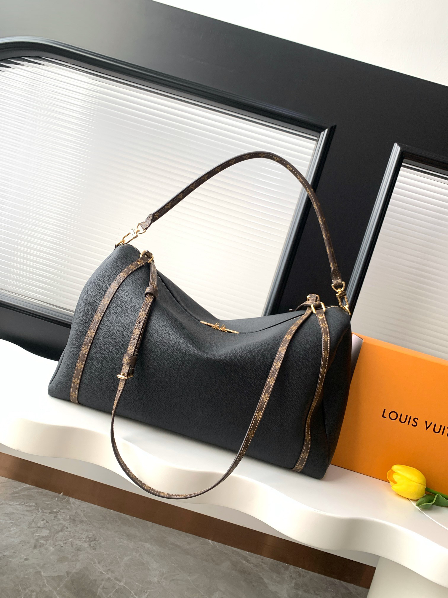 Louis Vuitton Keepall Express Travel Bag - Image 3