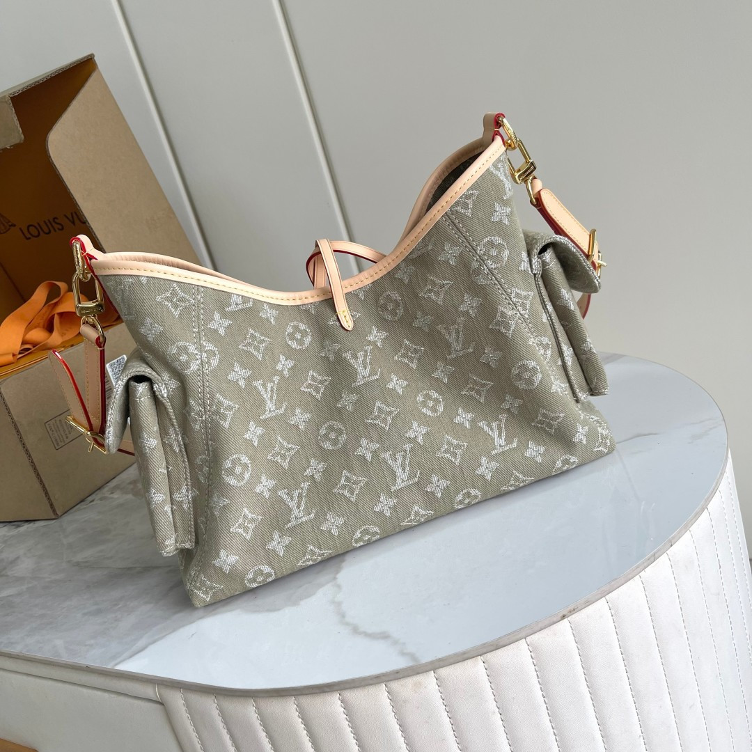 Louis Vuitton Carryall Cargo Small Bag from the Denim Rendez-Vous Collection - Image 3