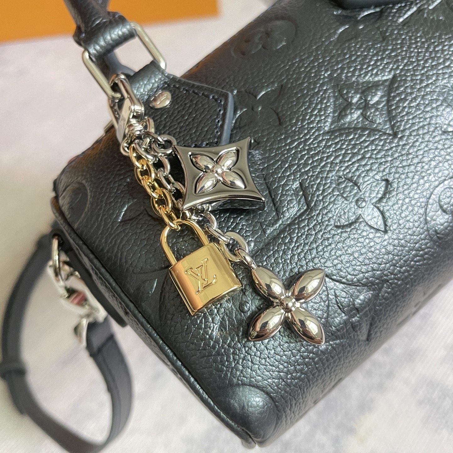 Nano Speedy Handbag in Monogram Empreinte Leather - Image 3