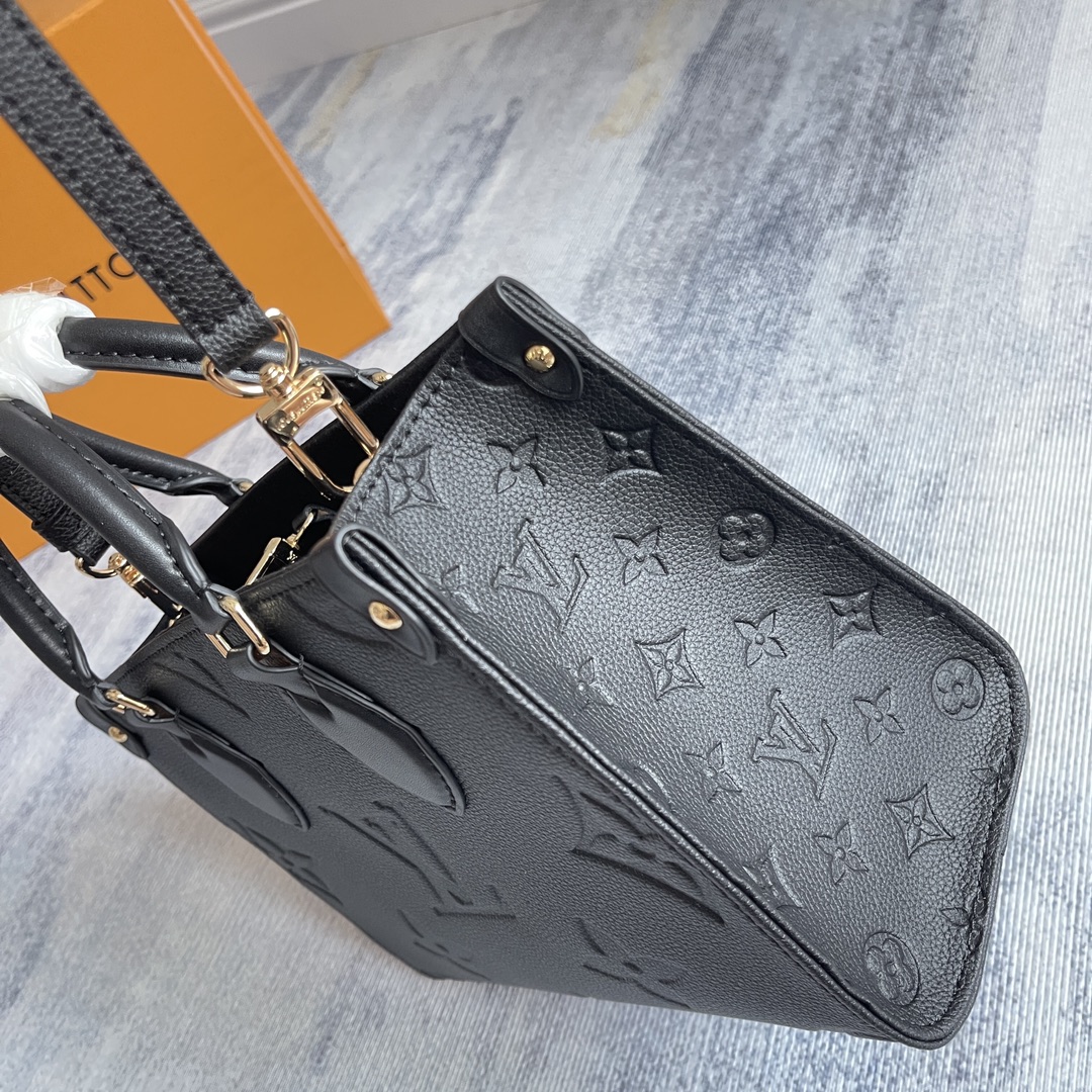 Louis Vuitton OnTheGo Tote in Monogram-Embossed Leather - Image 3