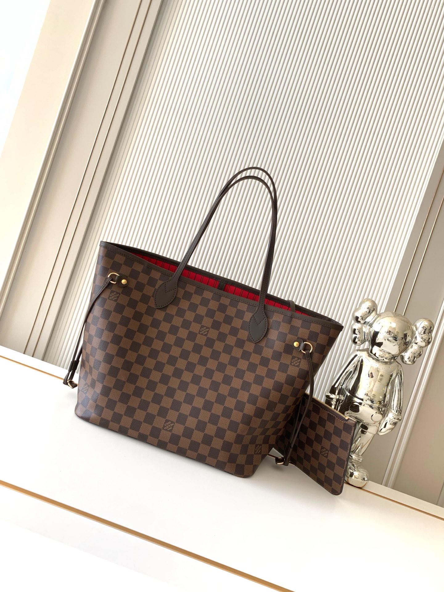 Louis Vuitton Neverfull MM Tote Bag - Image 3