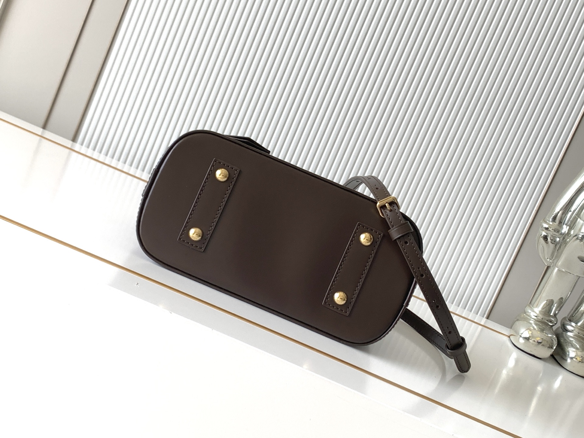 Alma BB Handbag in Damier Ebene Canvas - Image 3