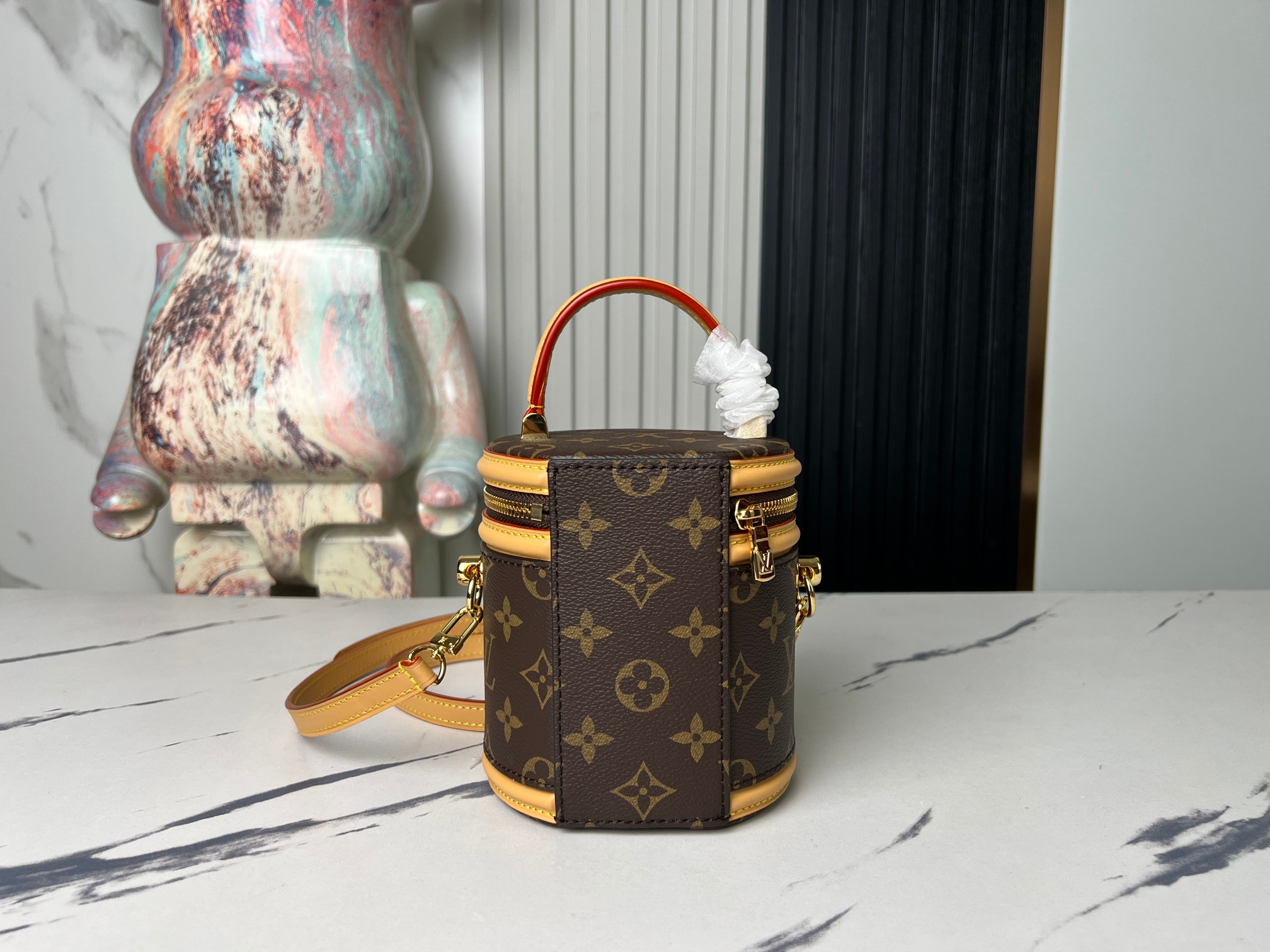 Louis Vuitton Nano Cannes Monogram Canvas Handbag - Image 3