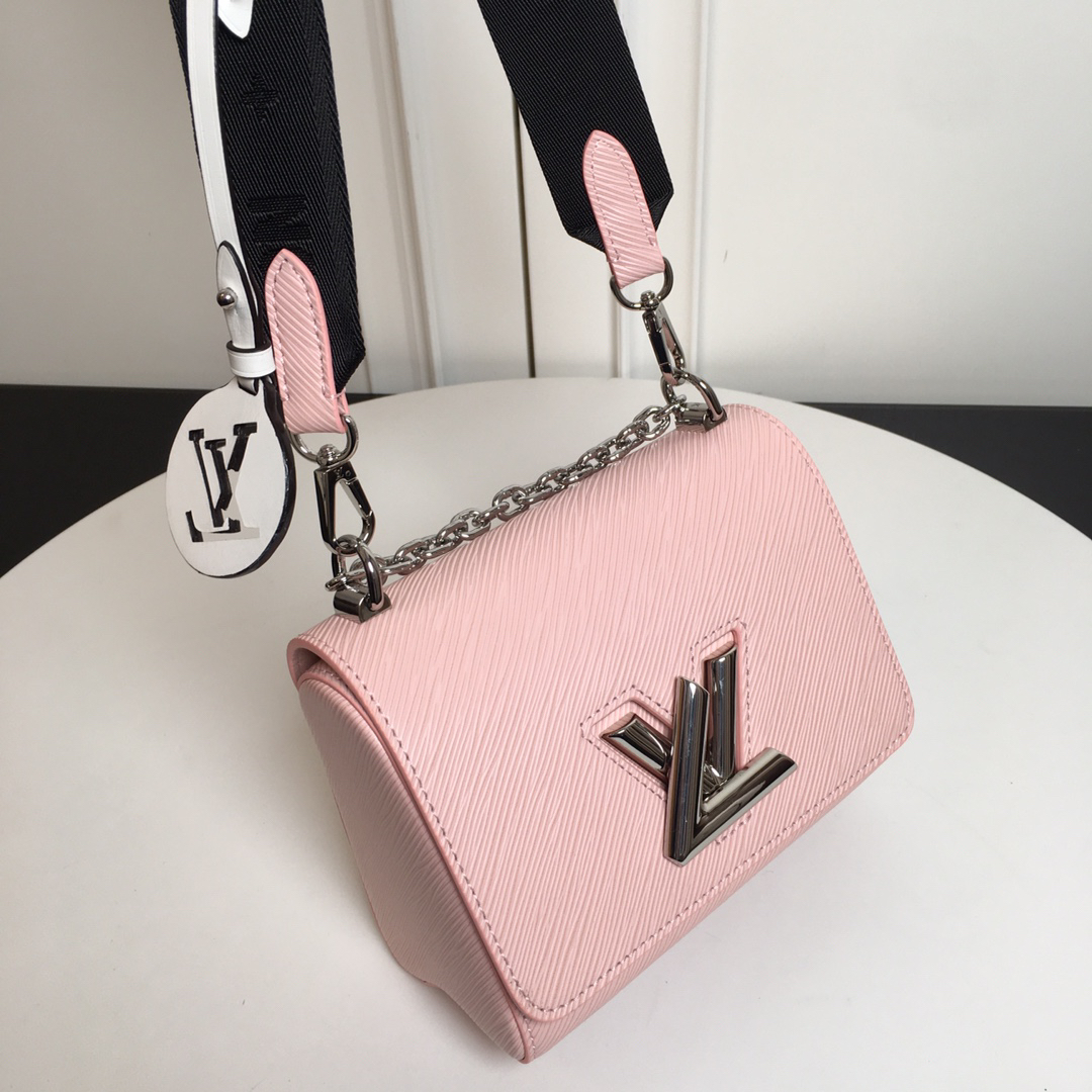 Louis Vuitton Twist Small Handbag, Pink - Image 3