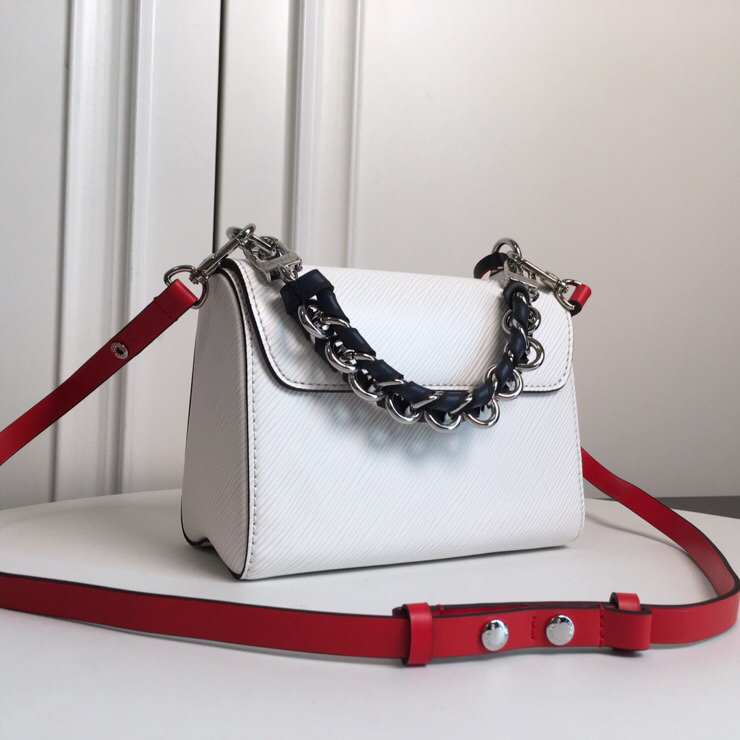 Louis Vuitton Twist MM Handbag M52504 in White - Image 3