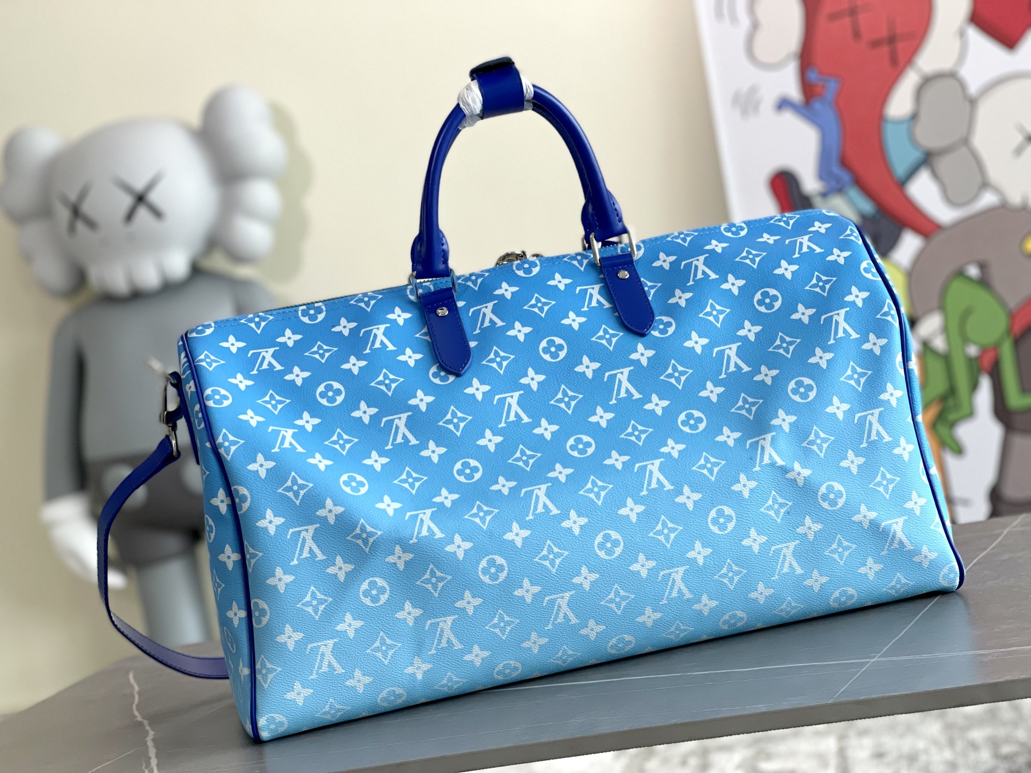 Louis Vuitton Keepall Bandouliere 50 Travel Bag - Image 3