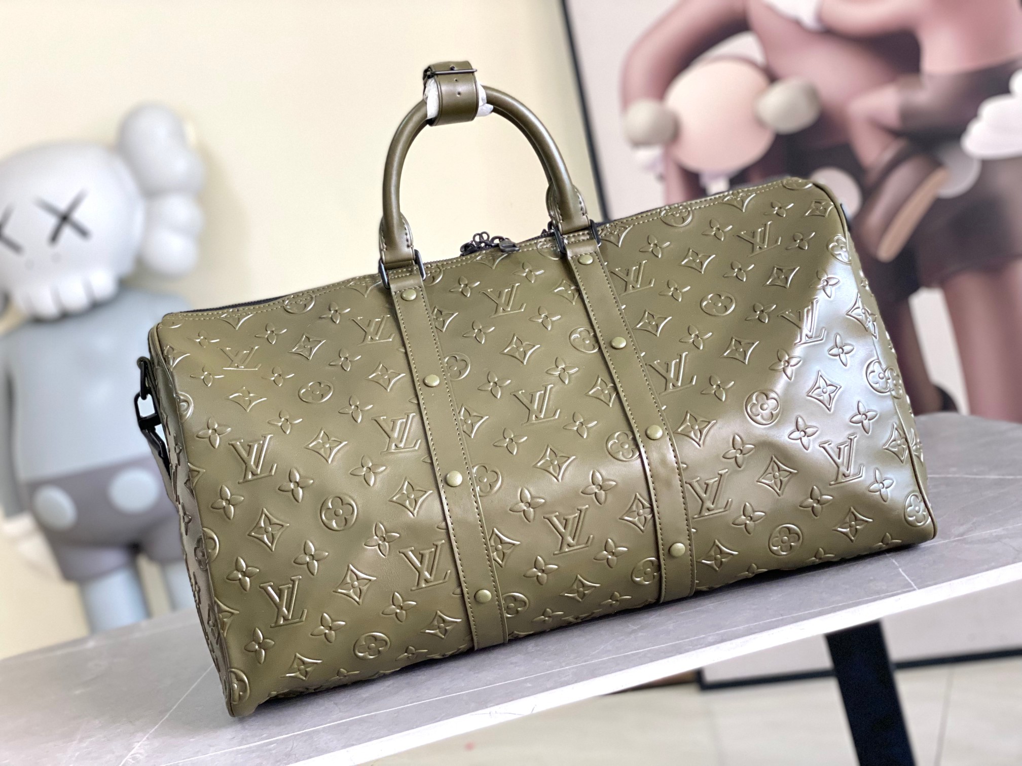 Louis Vuitton Keepall Bandoulière Travel Bag M57964 / M57963 - Image 3