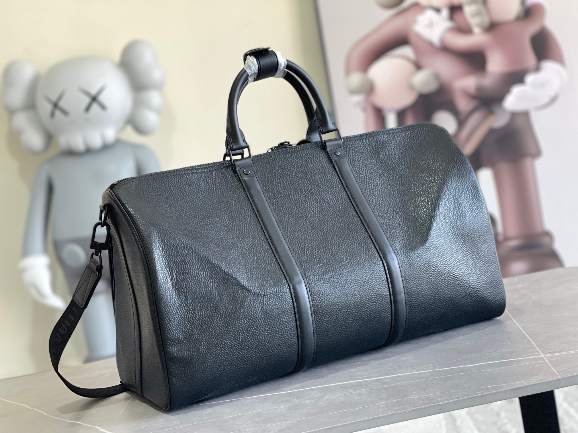 Louis Vuitton Keepall Bandoulière 50 Travel Bag - Image 3