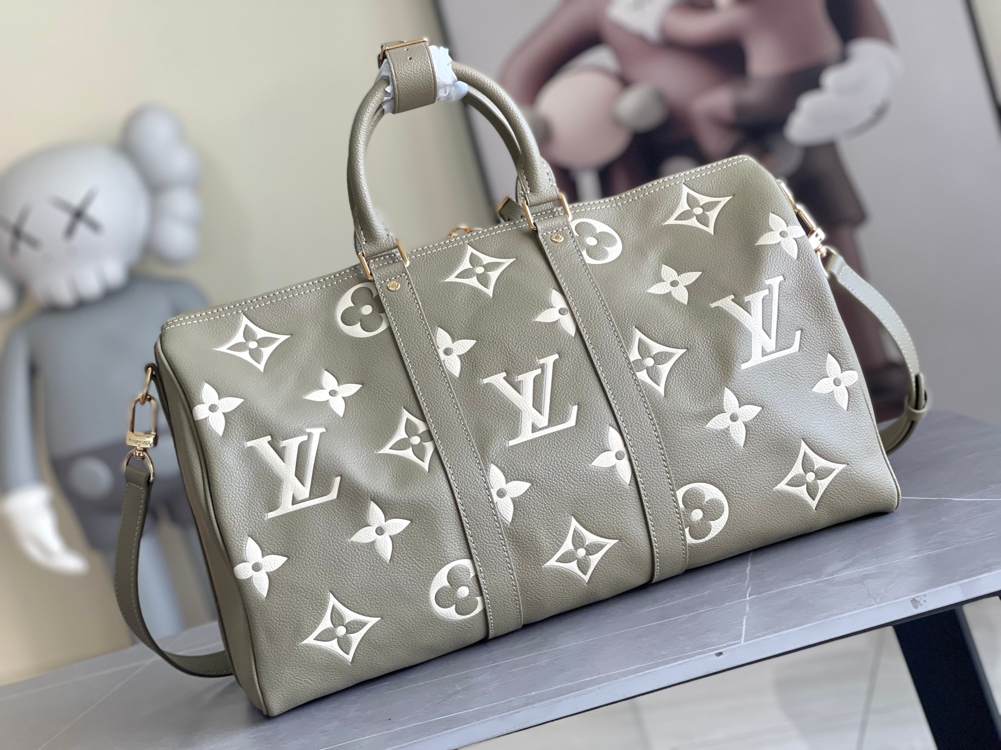Louis Vuitton Keepall 45 Travel Bag - Image 3