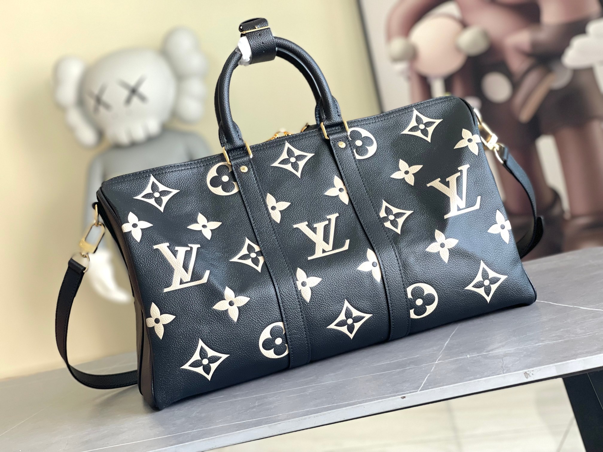 Louis Vuitton Keepall 45 Travel Bag - Image 3
