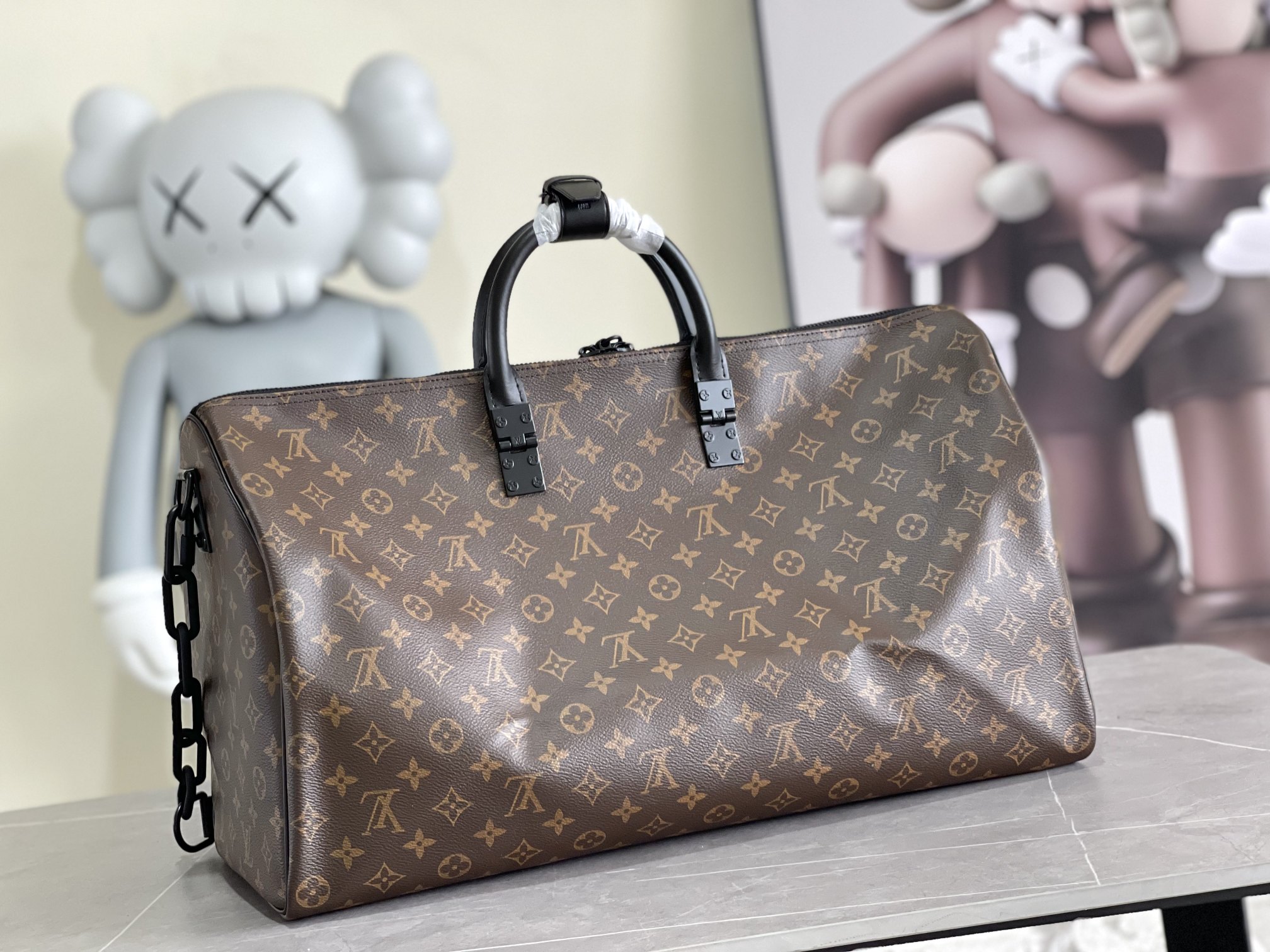 Louis Vuitton Keepall 50 Monogram Travel Bag - Image 3