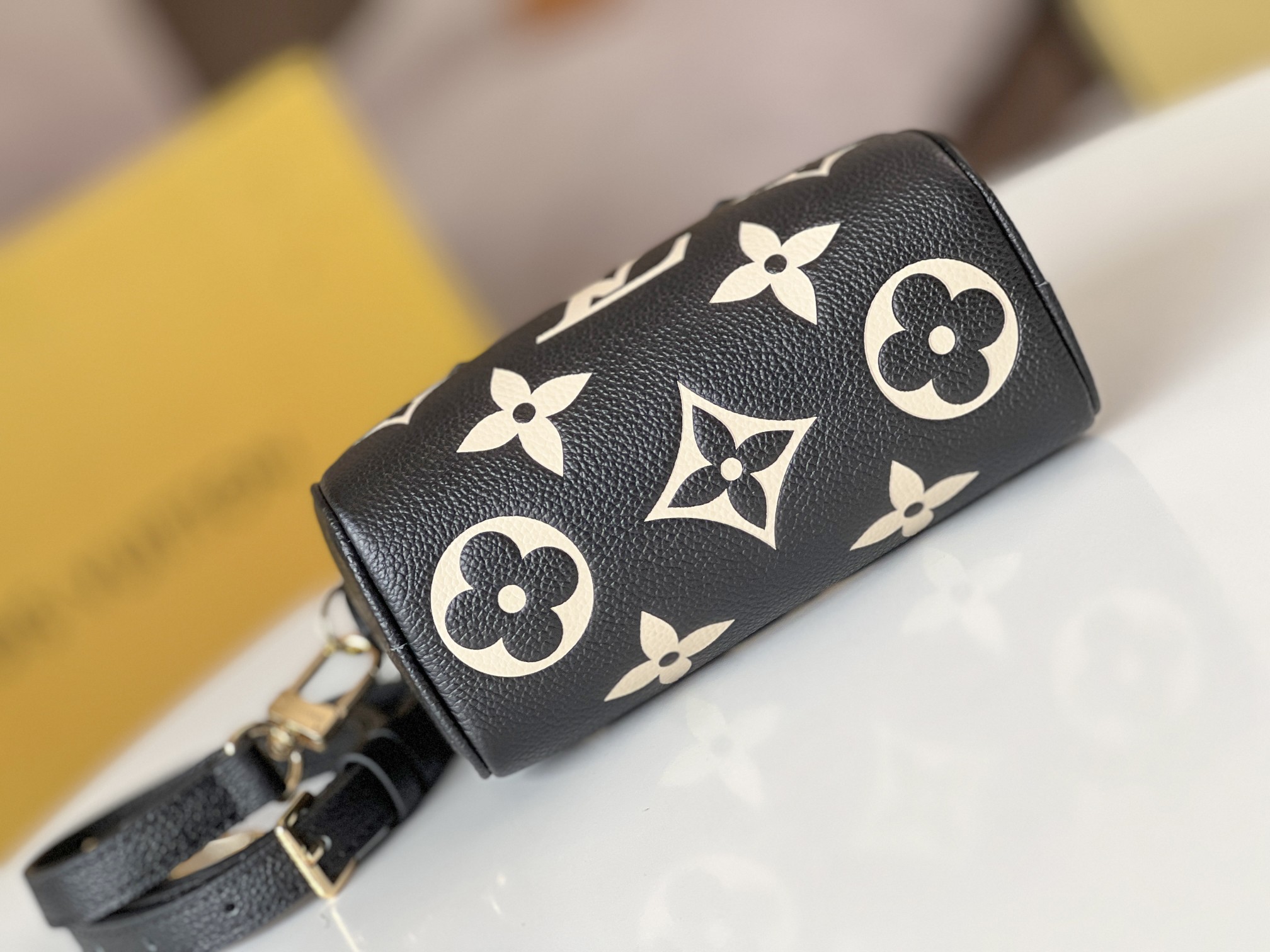 Louis Vuitton Nano Speedy Monogram Canvas Crossbody Bag - Image 3