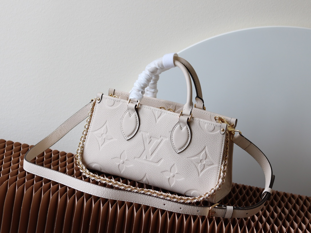 Louis Vuitton OnTheGo Small Tote Bag in Giant Monogram Leather - Image 3