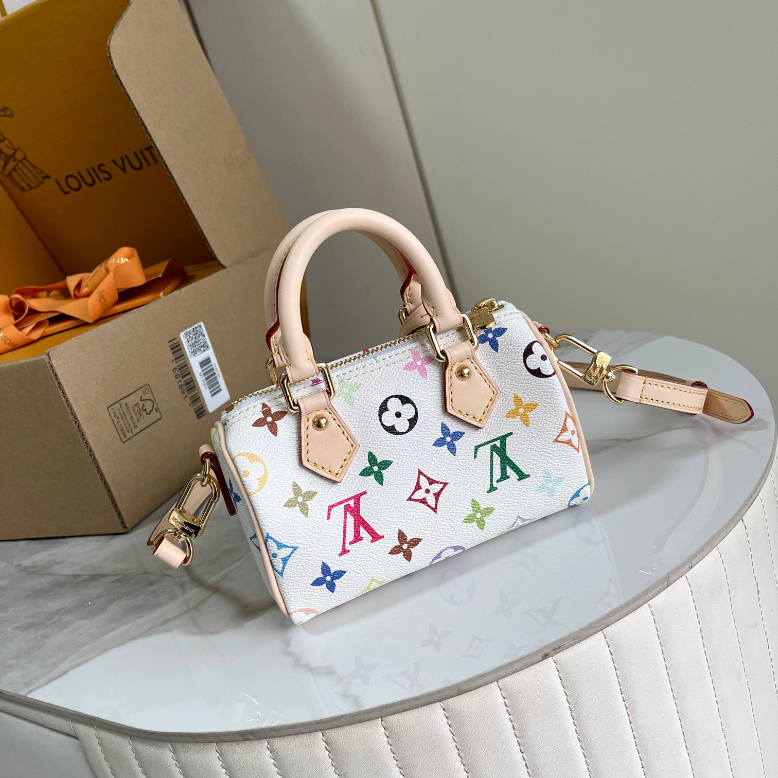 Louis Vuitton Nano Speedy Bag M13391 in Monogram Canvas - Image 3