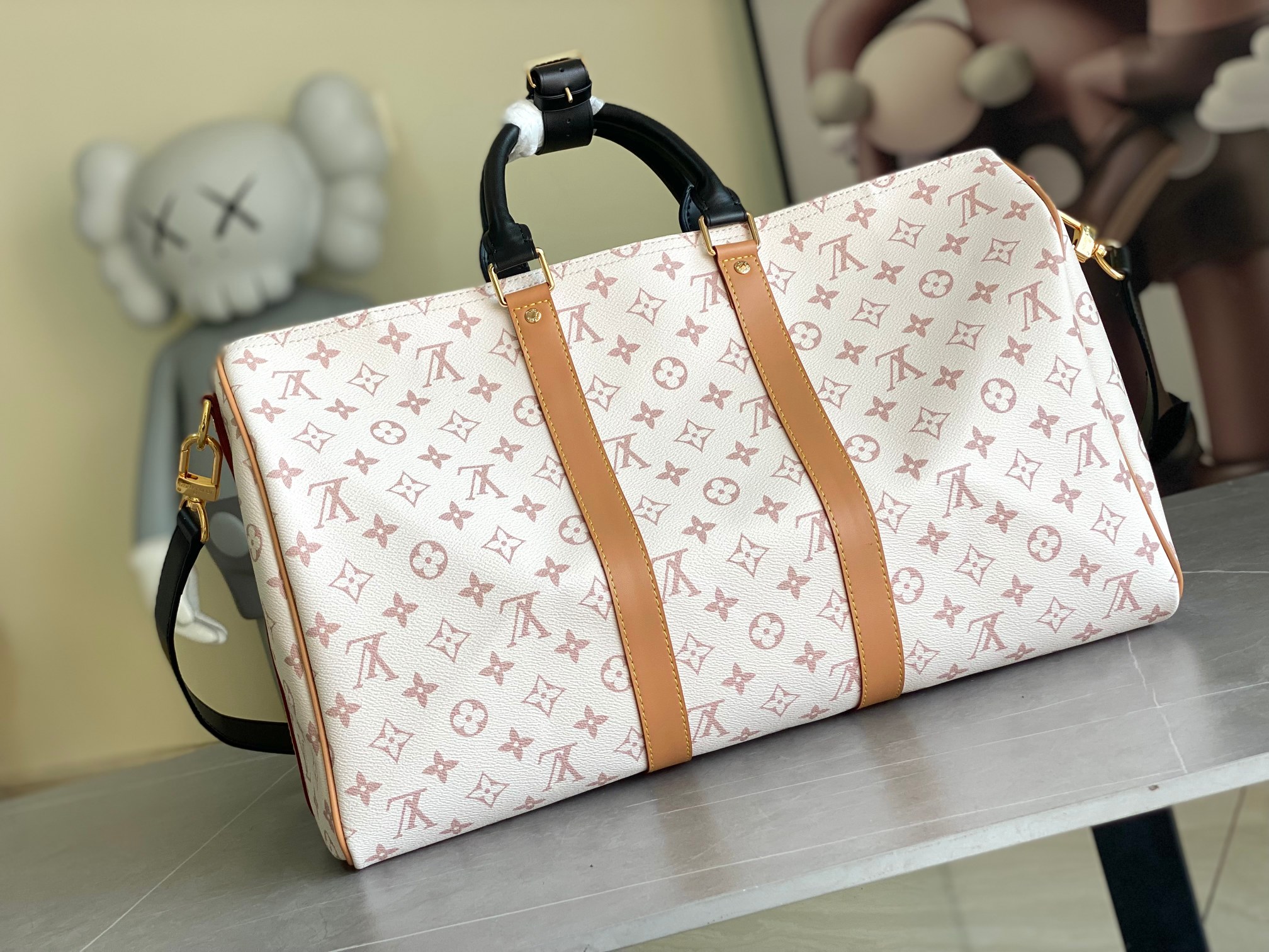 Louis Vuitton Keepall 45 Travel Bag - Image 3