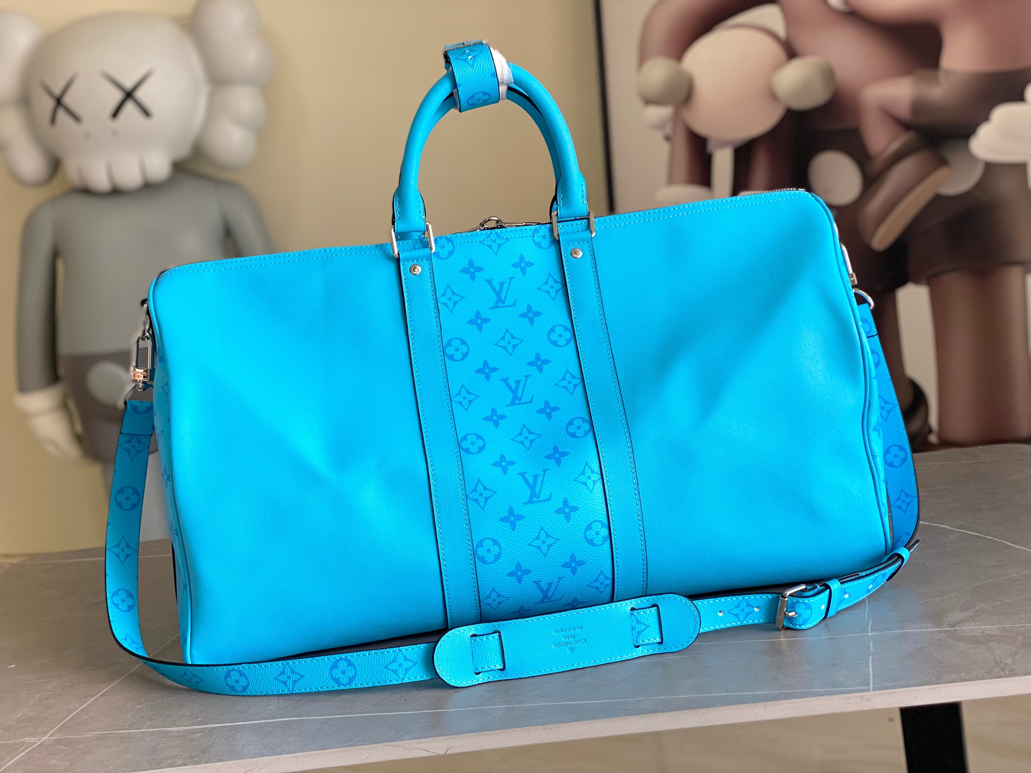 Louis Vuitton Keepall Taigarama M27791 Travel Bag - Image 3