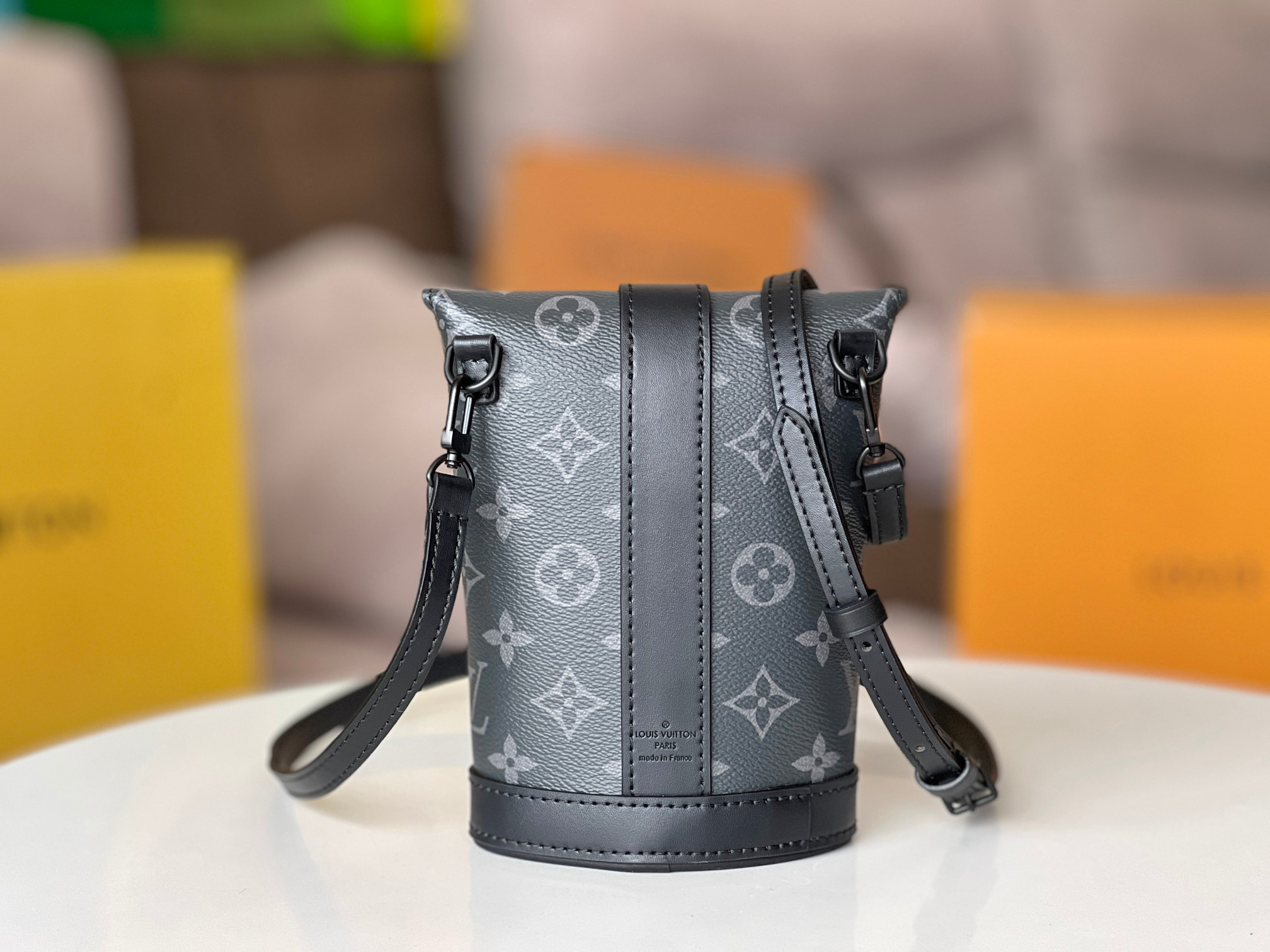 Louis Vuitton Monogram Eclipse Envelope Pouch - Image 3