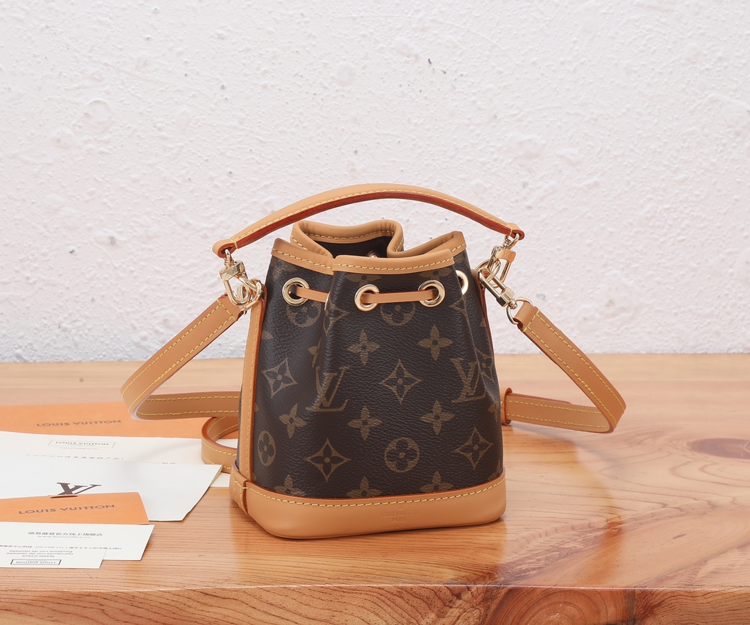 Louis Vuitton Nano Noé Monogram Bucket Bag - Image 3