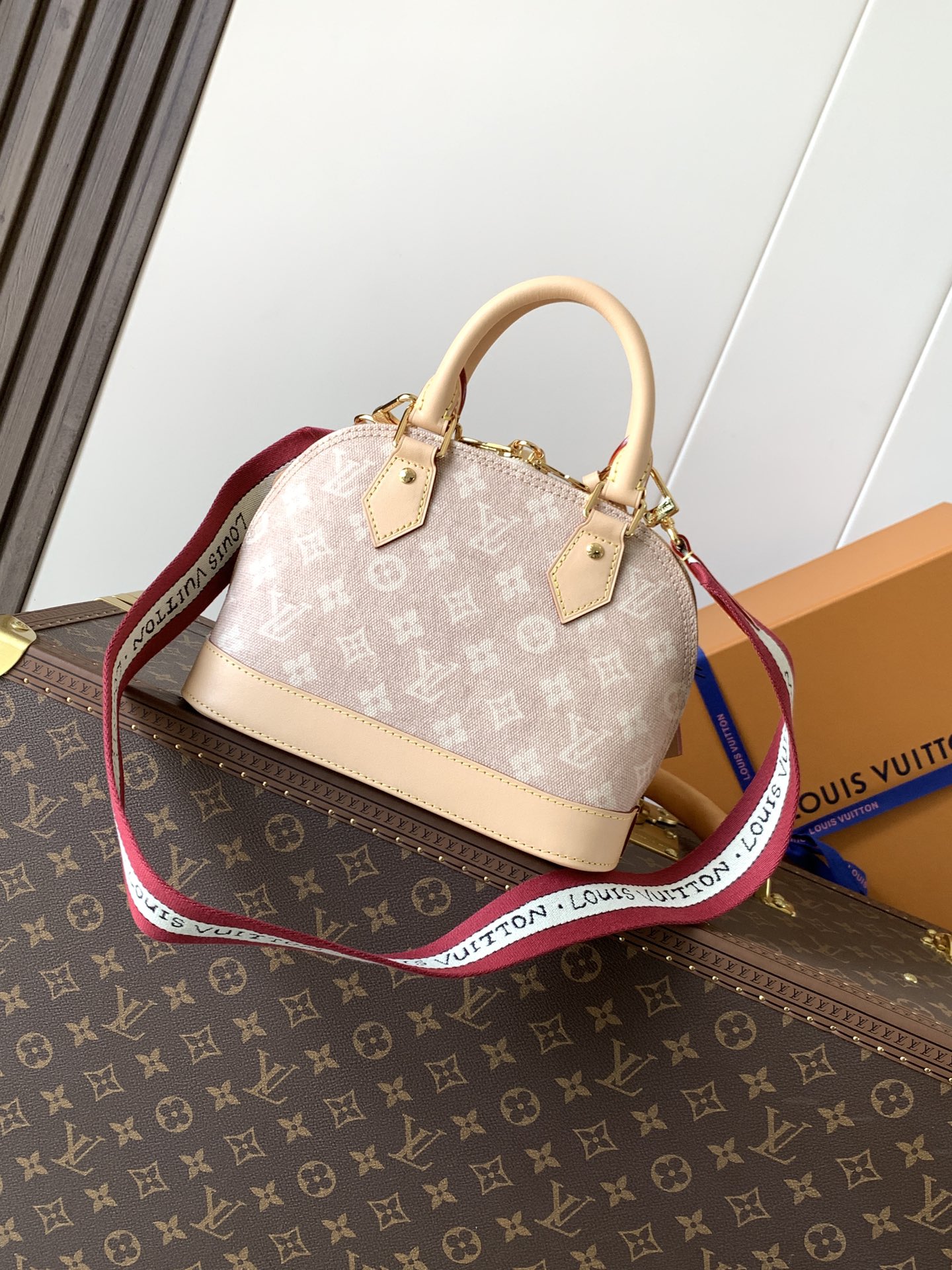 Louis Vuitton Alma BB Meowgram Canvas Handbag - Image 3
