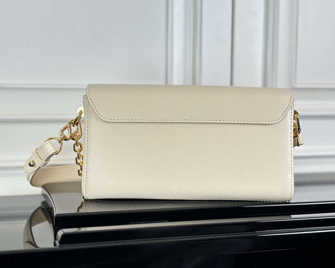 Louis Vuitton LV Twist West Crossbody Bag in White - Image 3